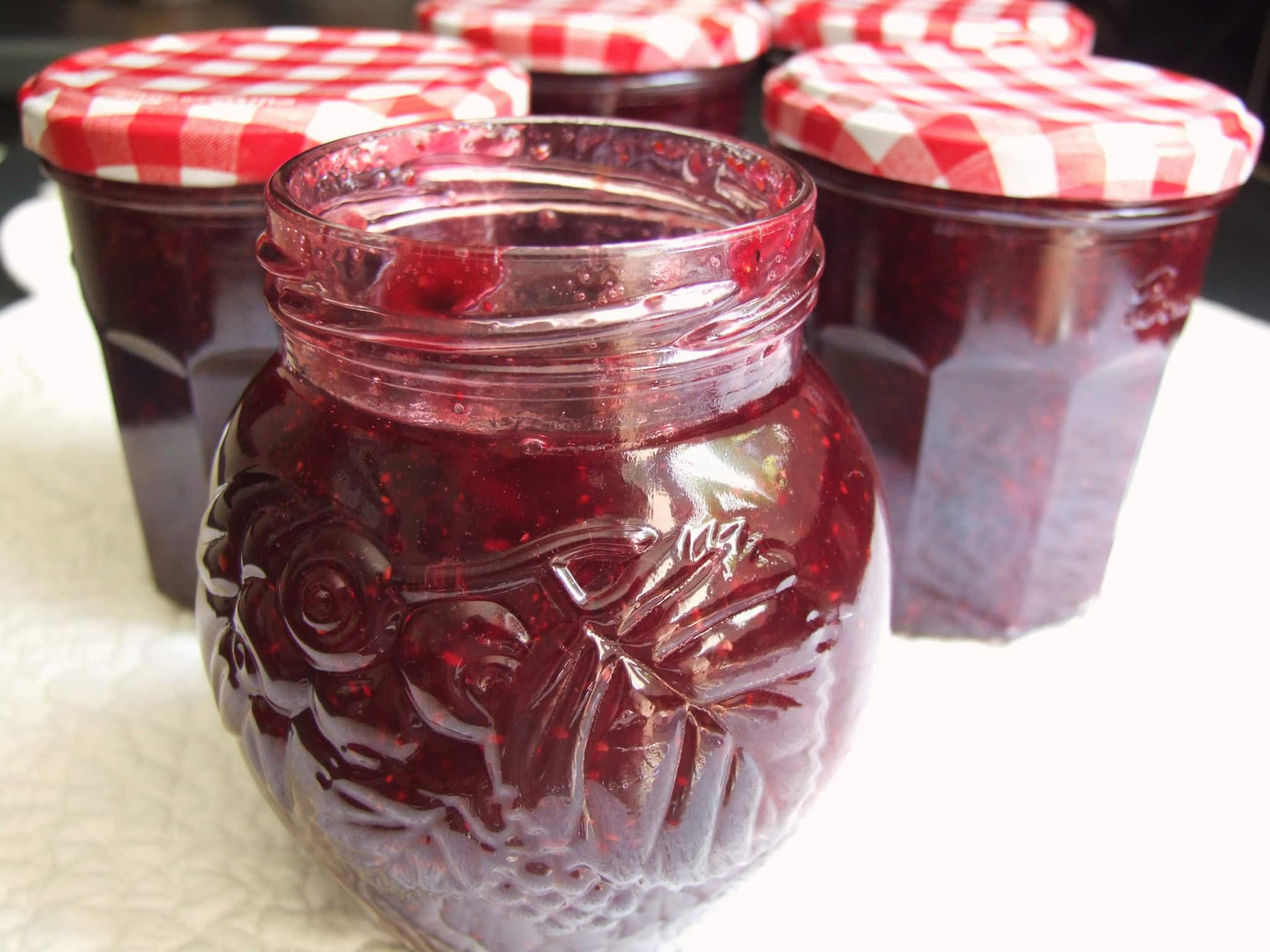 CONFITURE FRAISES MYRTILLES