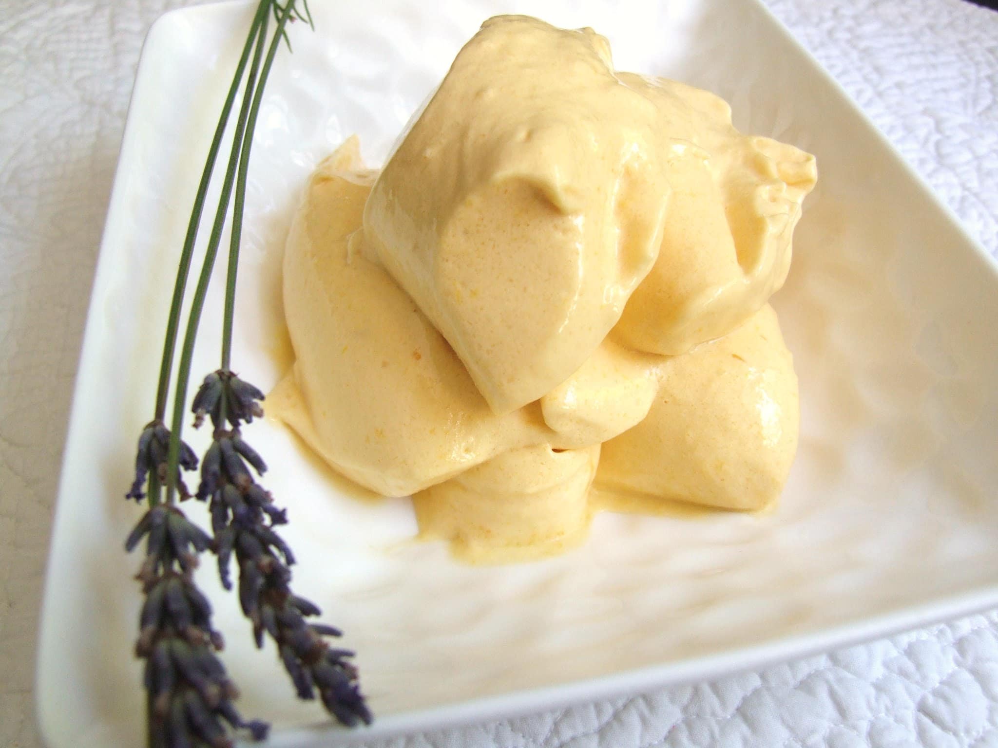 SORBET MOUSSEUX À LA MANGUE