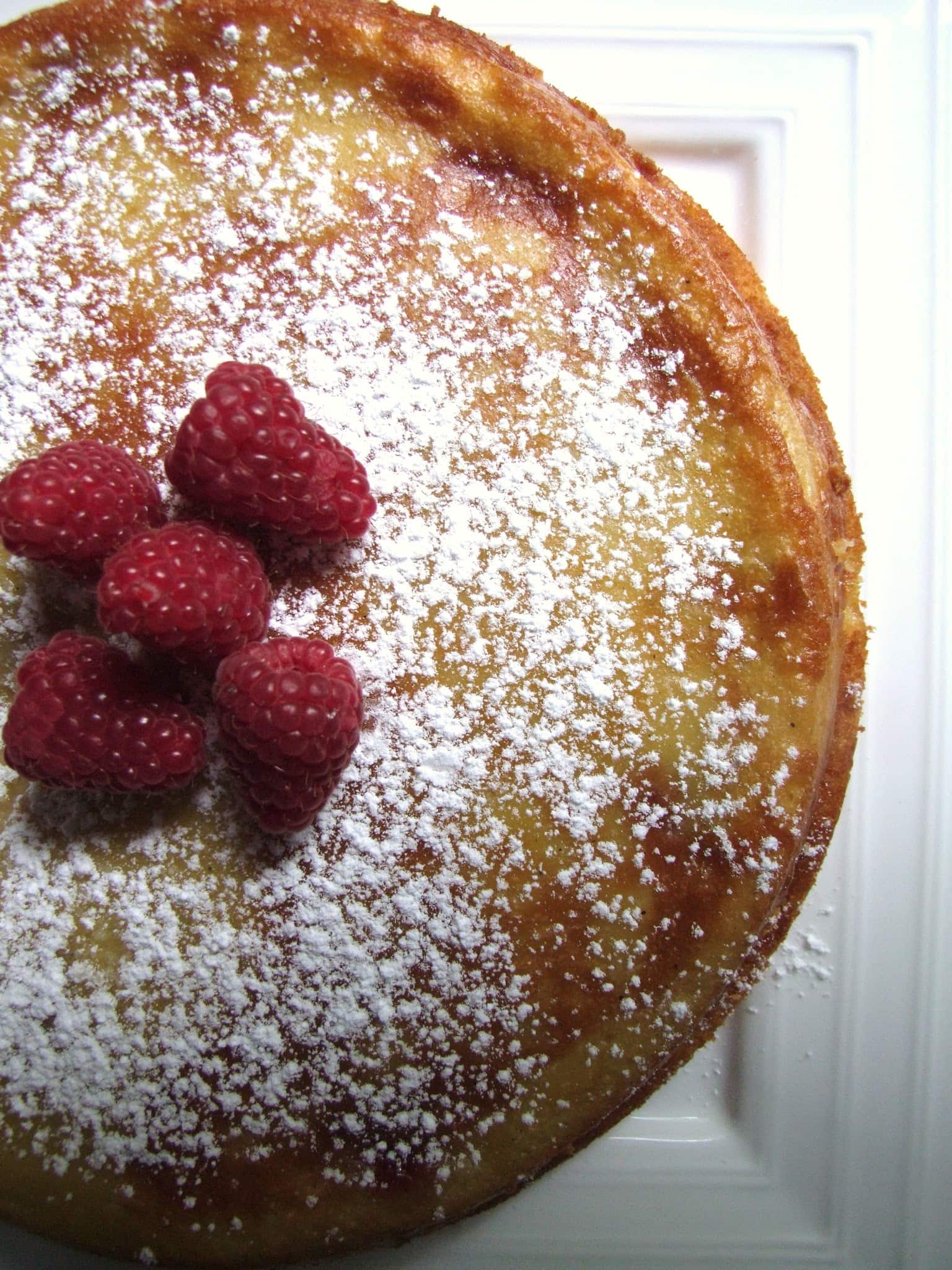 GÂTEAU MAGIQUE VANILLE-FRAMBOISE