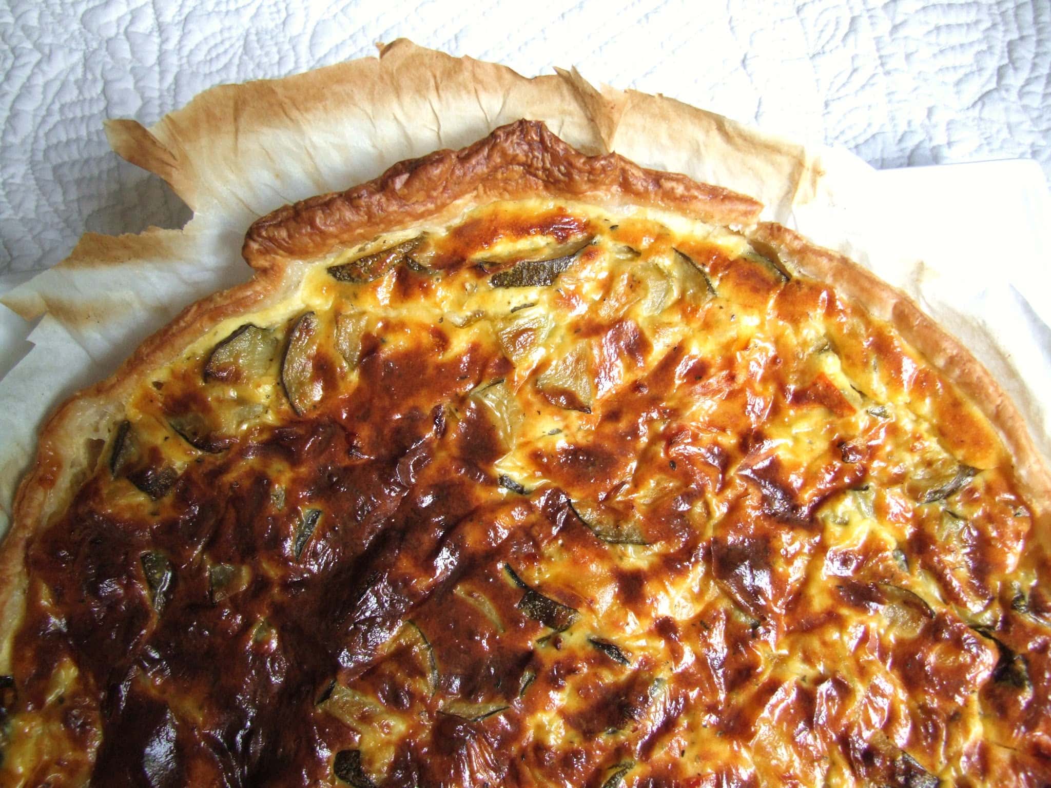 TARTE FROMAGÈRE AUX LÉGUMES D&rsquo;ÉTÉ