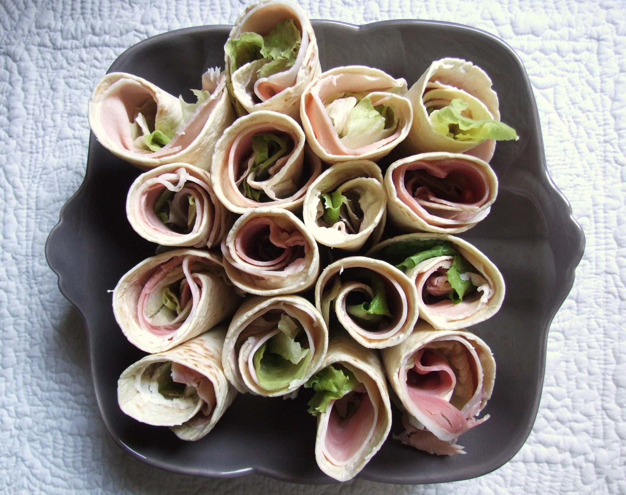WRAPS AU JAMBON ET AU SAINT MÔRET