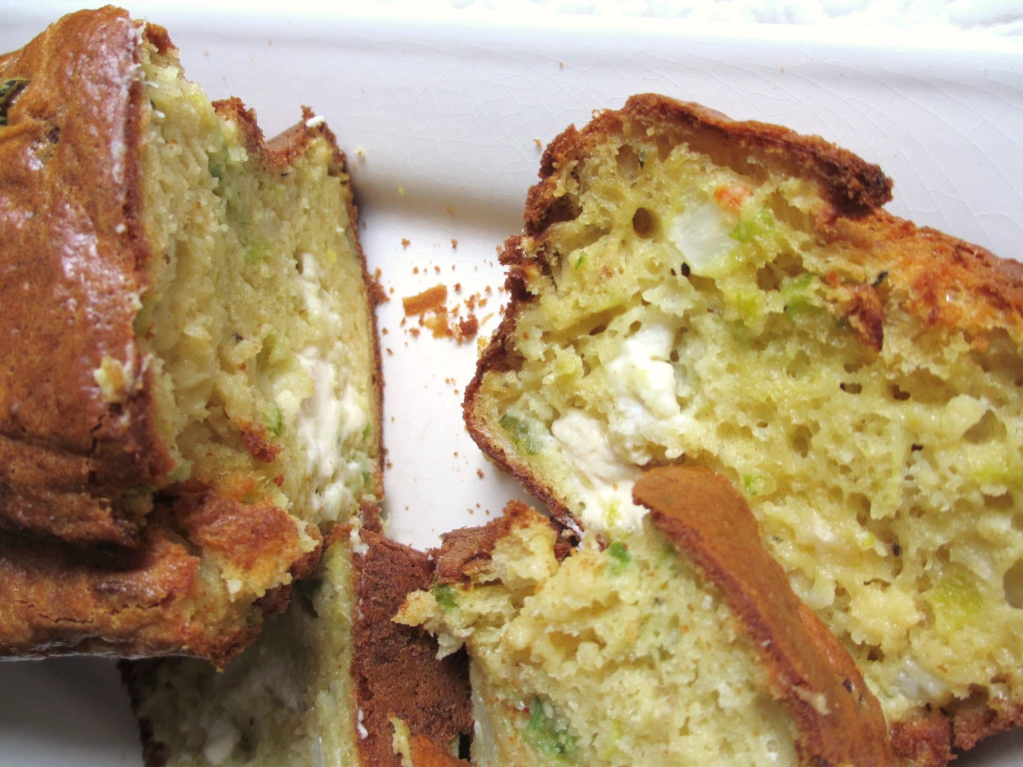 CAKE POIREAUX-FETA