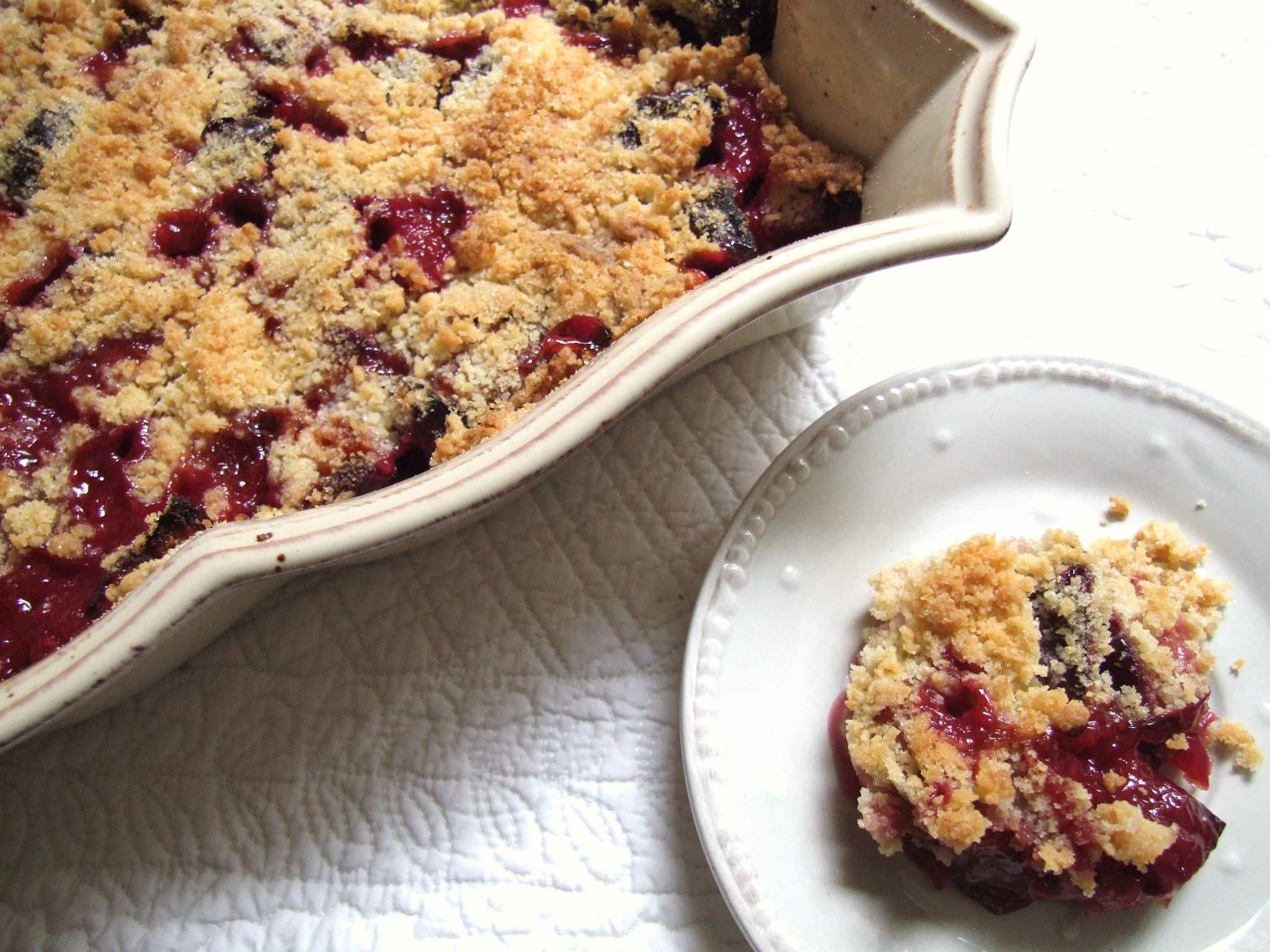 CRUMBLE AUX QUETSCHES