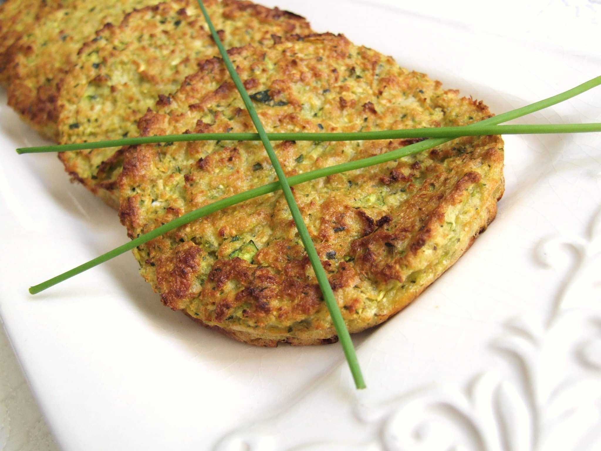 PAILLASSONS DE COURGETTES À LA FETA