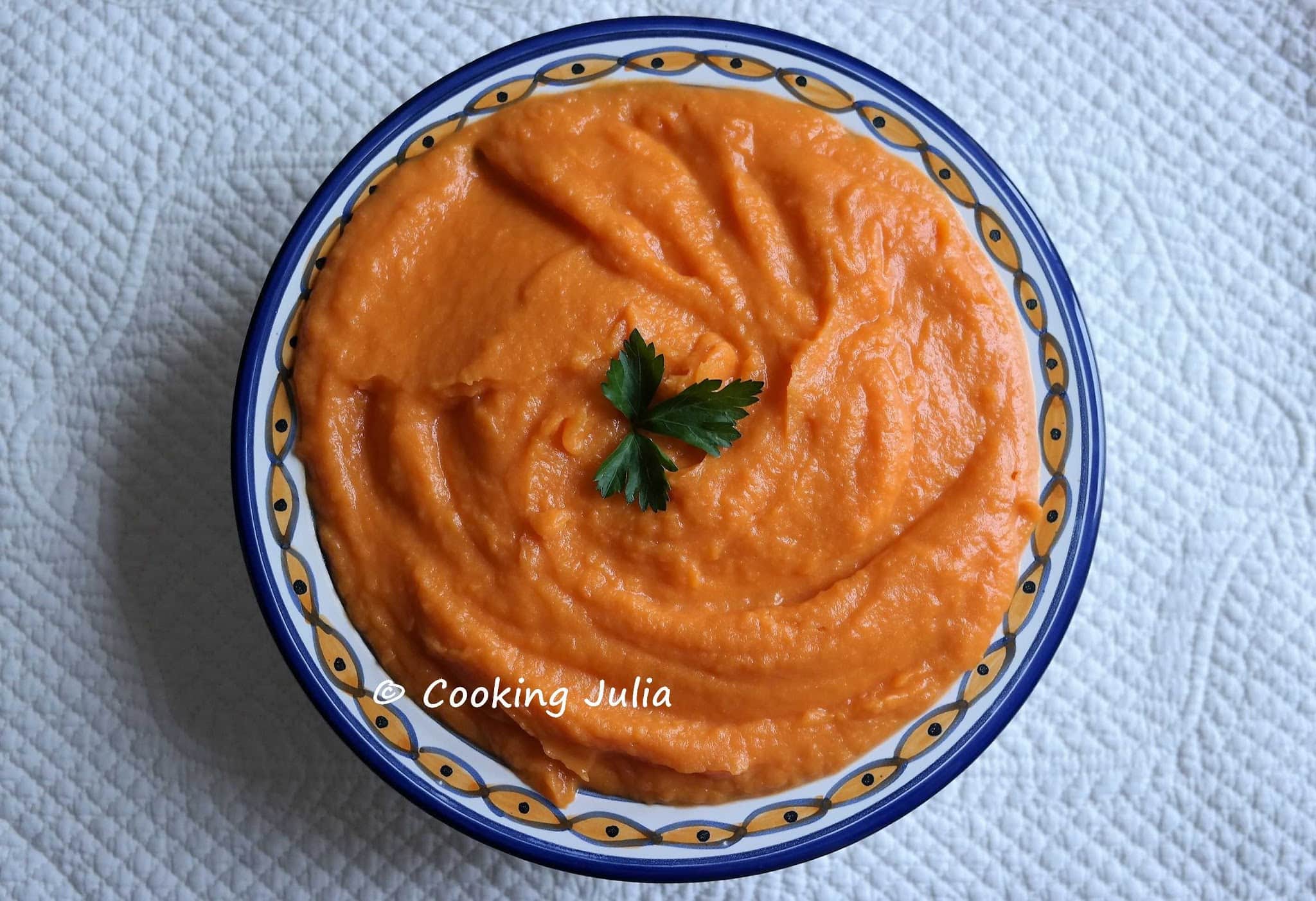 PURÉE DE PATATES DOUCES