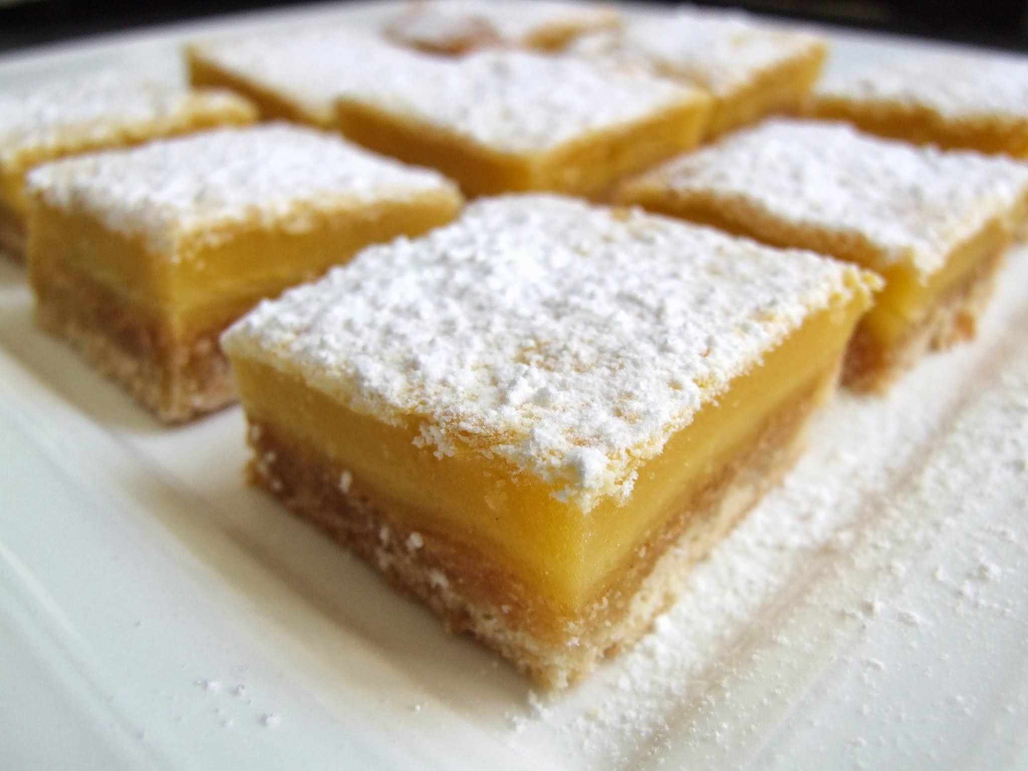 CARRÉS AU CITRON