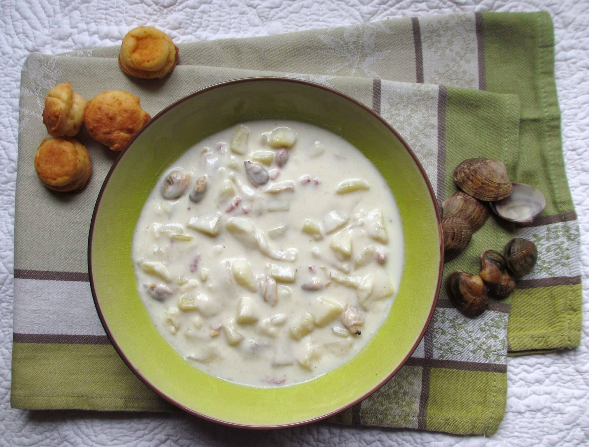 CLAM CHOWDER (SOUPE DE PALOURDES)