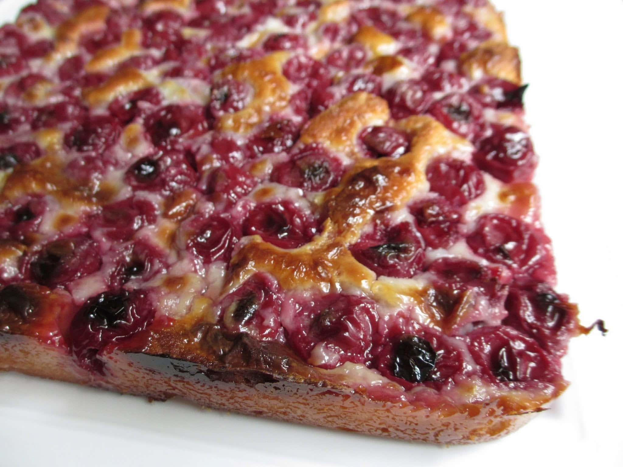 GÂTEAU BRIOCHÉ AUX GRIOTTES