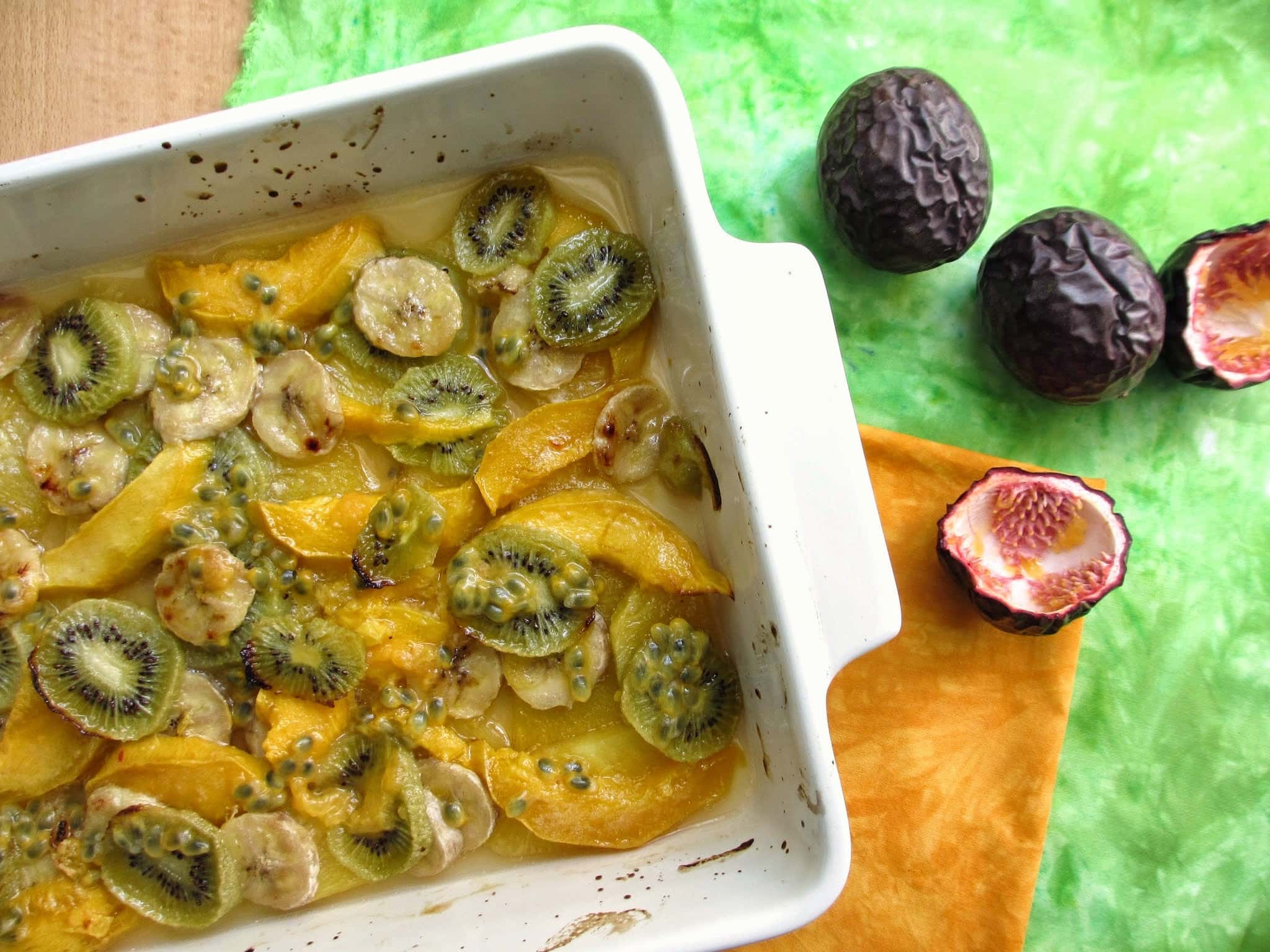 GRATIN DE FRUITS EXOTIQUES