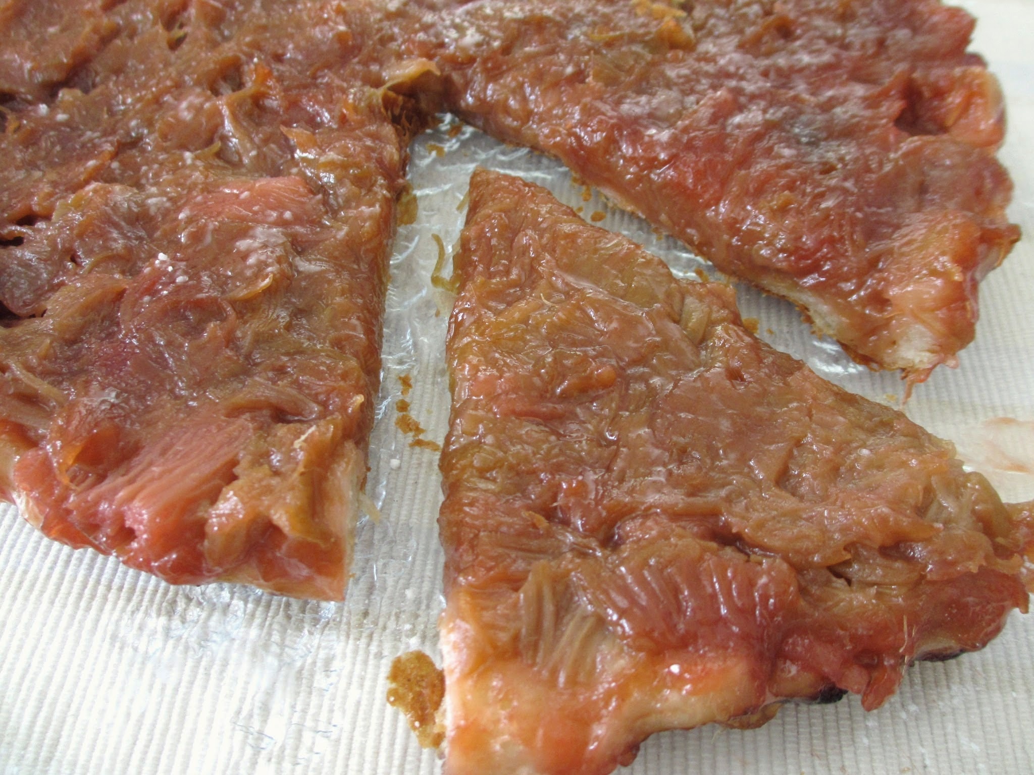 TATIN À LA RHUBARBE
