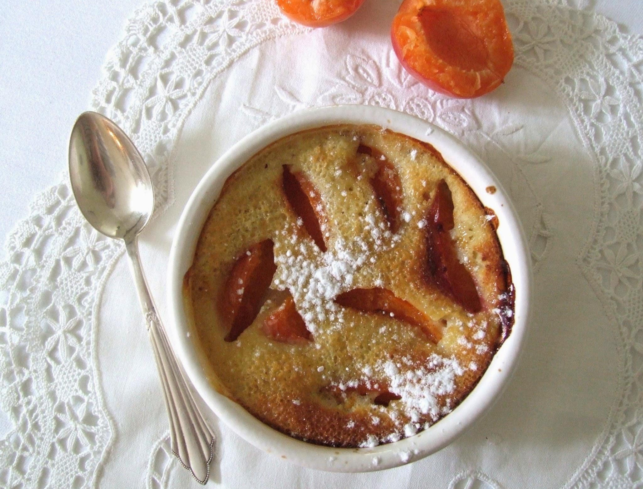 CLAFOUTIS ABRICOTS-NOIX DE COCO