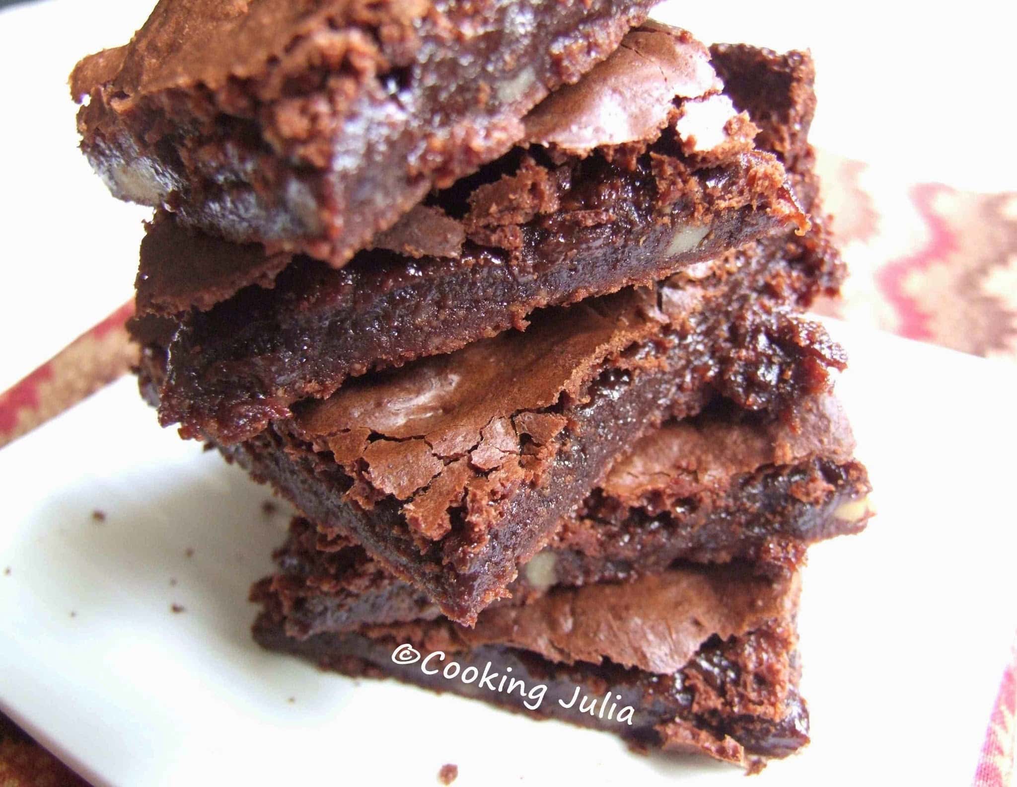 BROWNIE AUX NOIX VEGAN