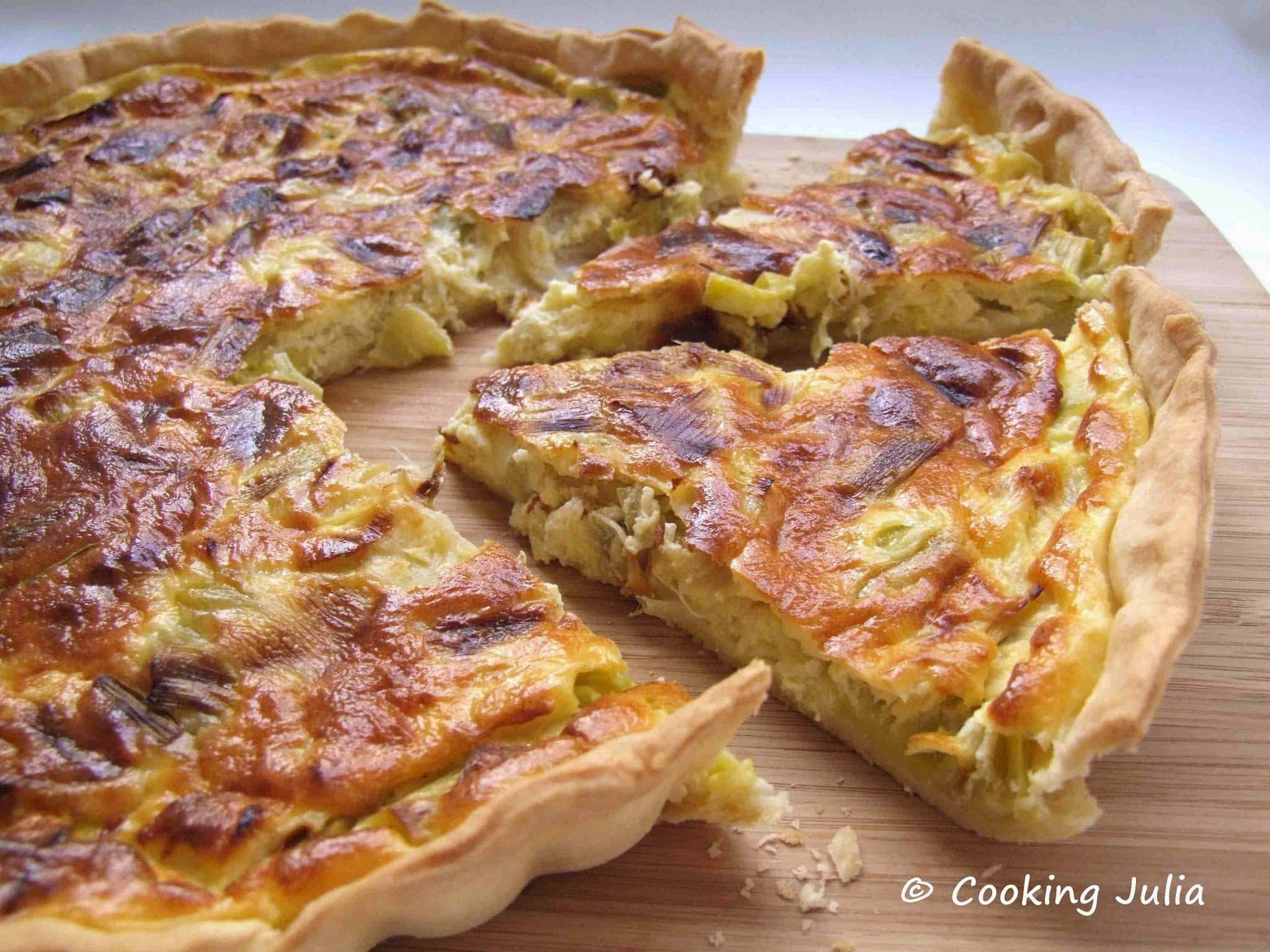 FLAMICHE AUX POIREAUX
