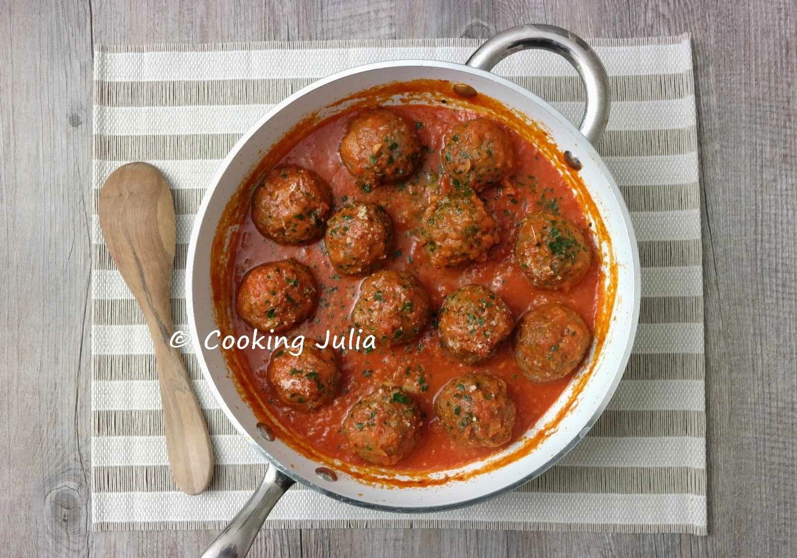 Boulettes de Viande à l&rsquo;Italienne