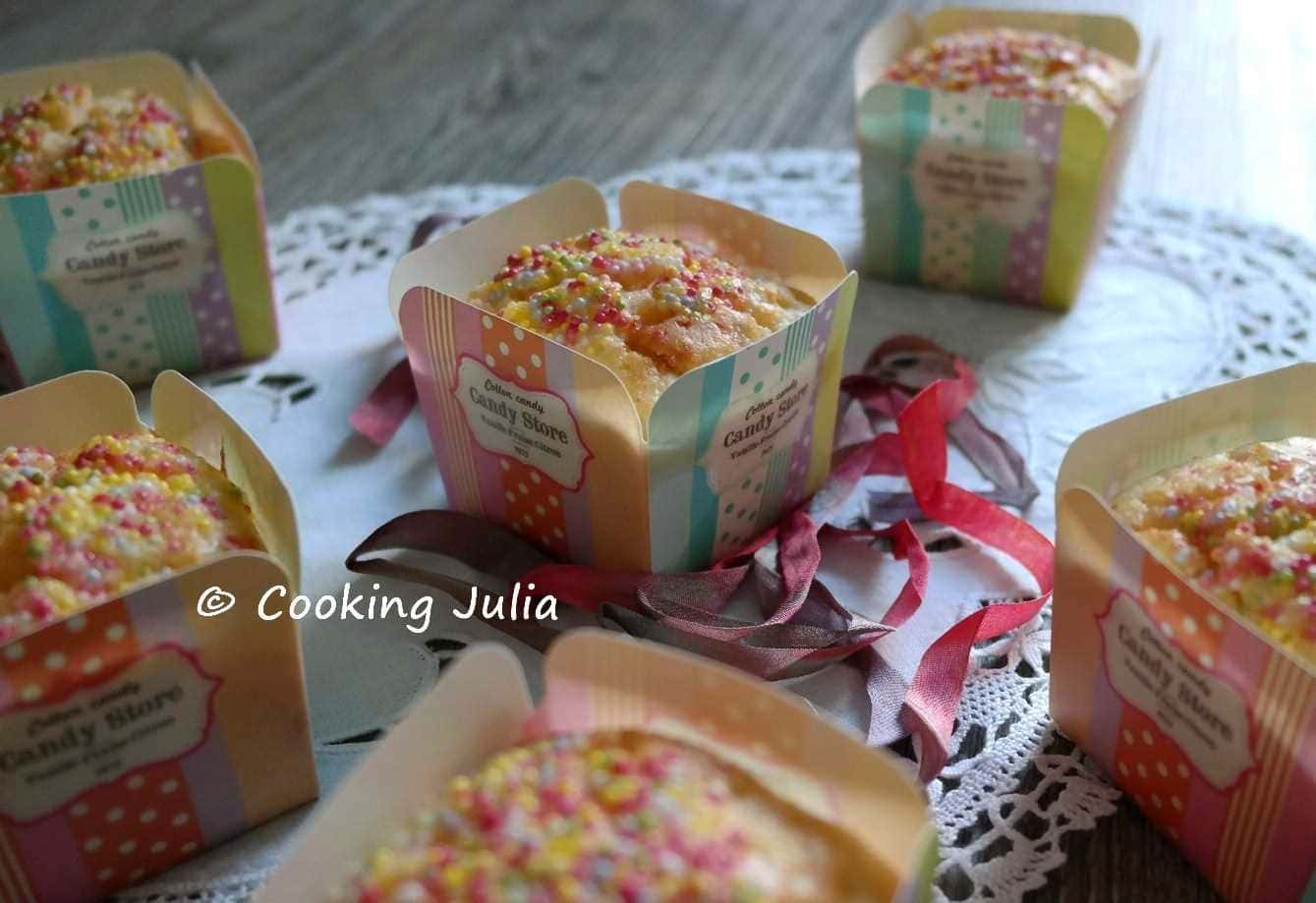 MUFFINS CONFETTIS ALLÉGÉS