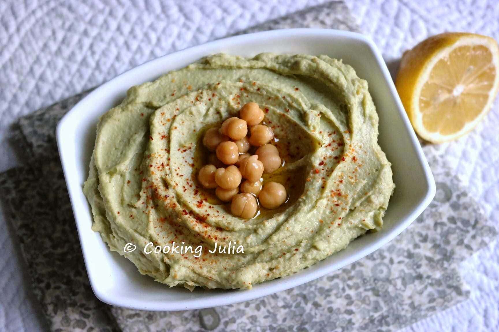 HOUMOUS À L&rsquo;AVOCAT