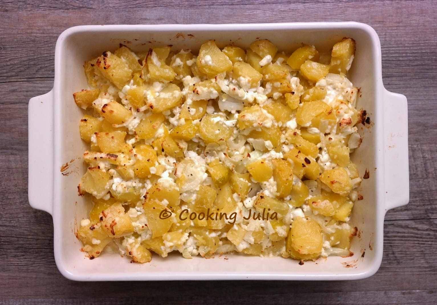 POMMES DE TERRE AU COTTAGE CHEESE