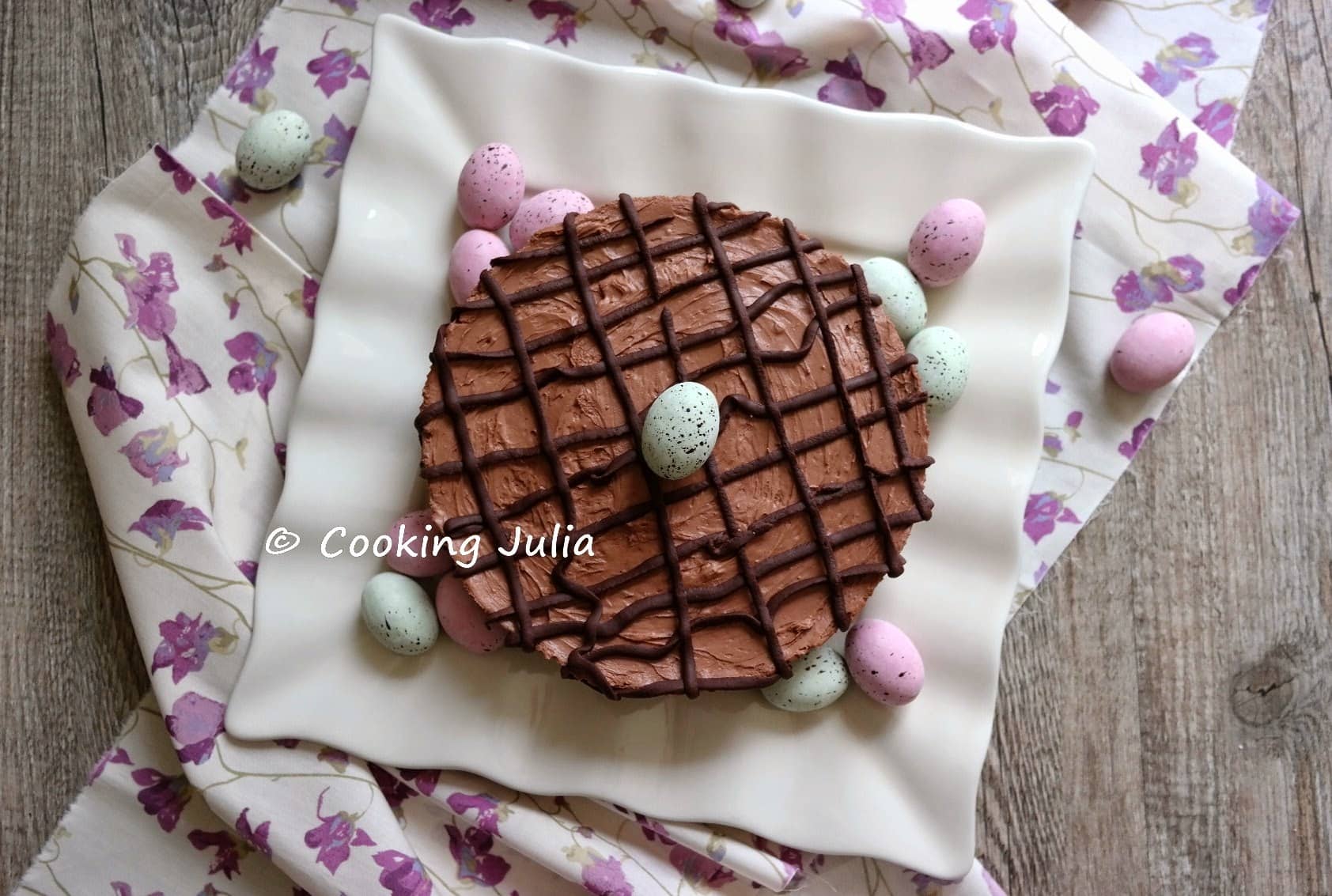 CHEESECAKE AU CHOCOLAT SANS CUISSON