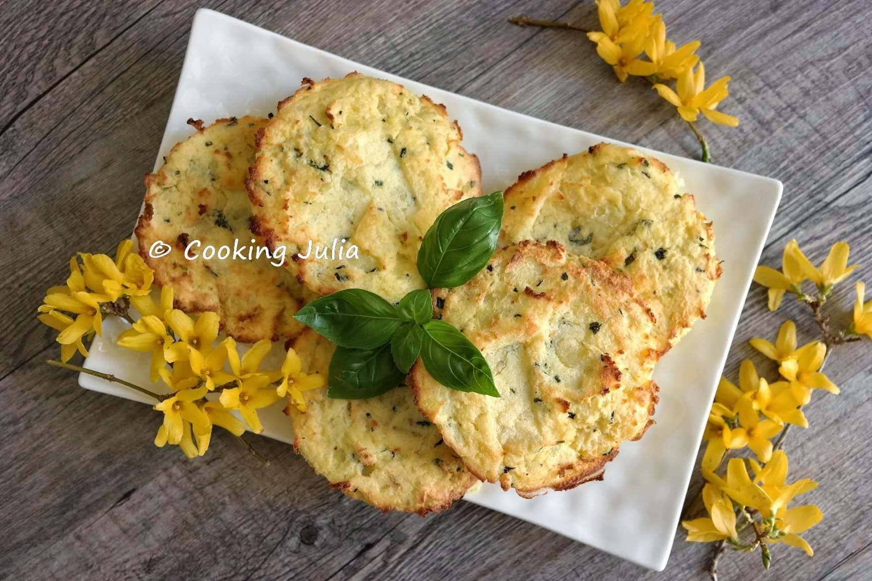 GALETTES DE POMMES DE TERRE À LA RICOTTA