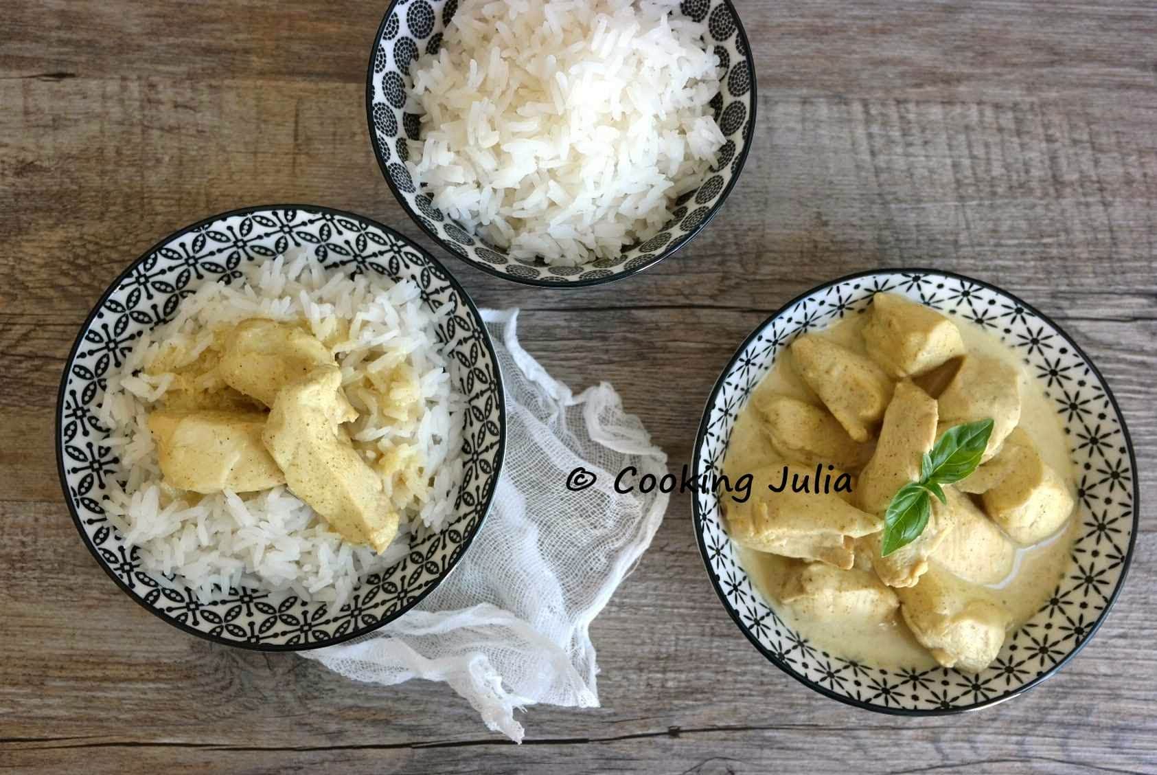 POULET AU CURRY EXPRESS