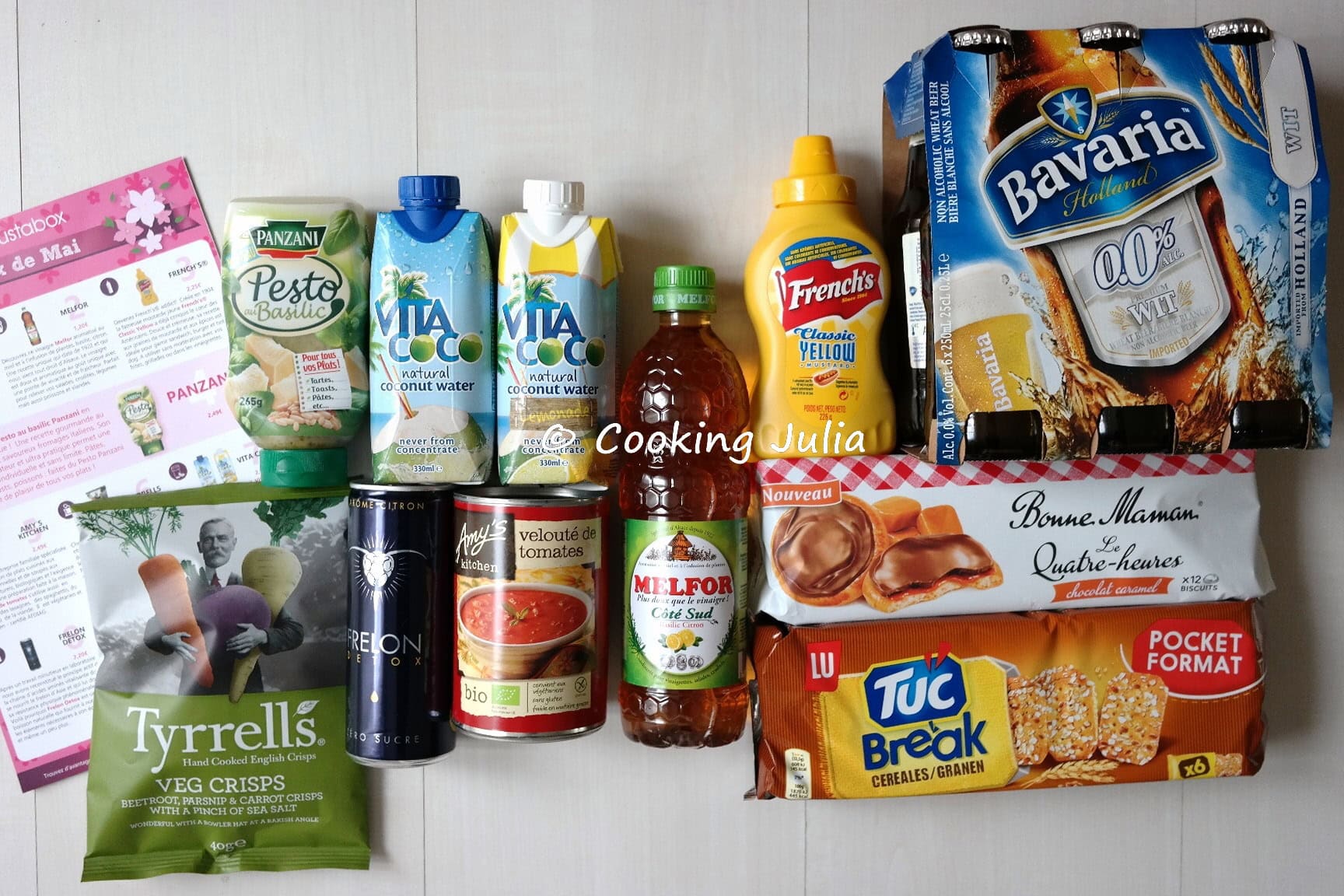 LA DEGUSTABOX DE MAI EST ARRIVÉE !