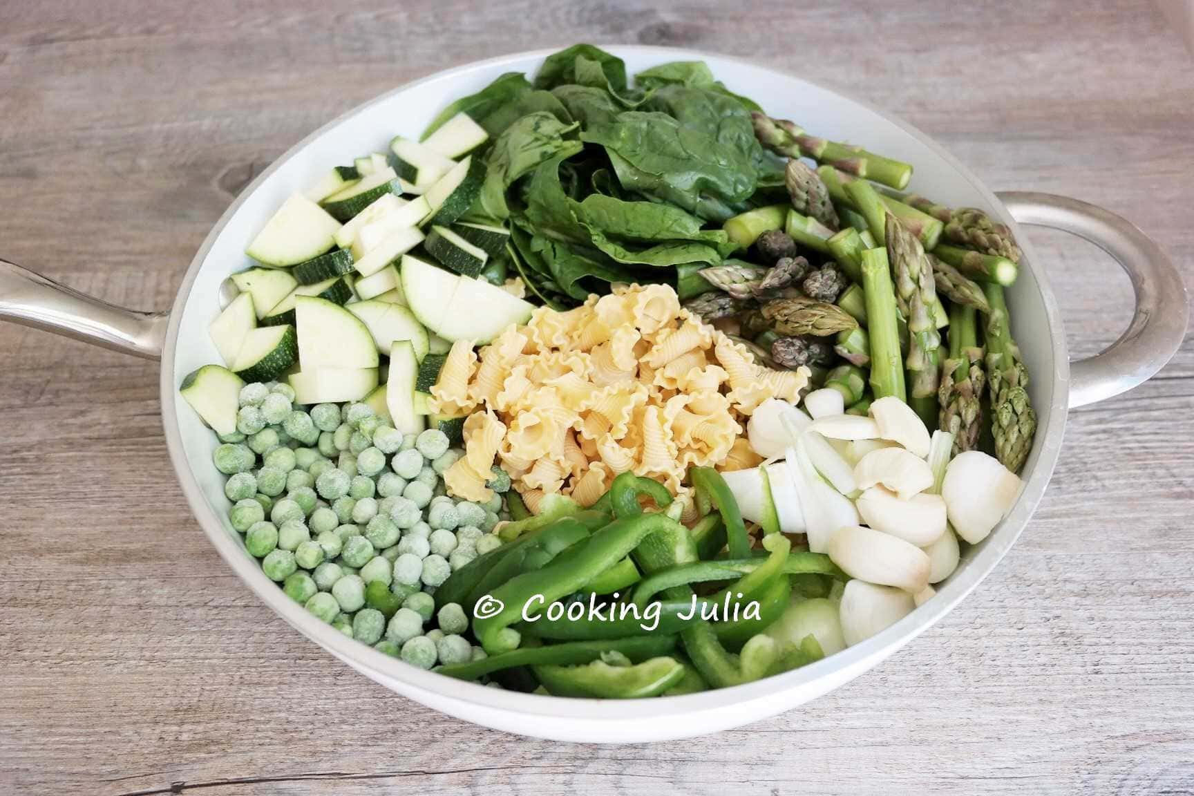 ONE PAN PASTA PRIMAVERA