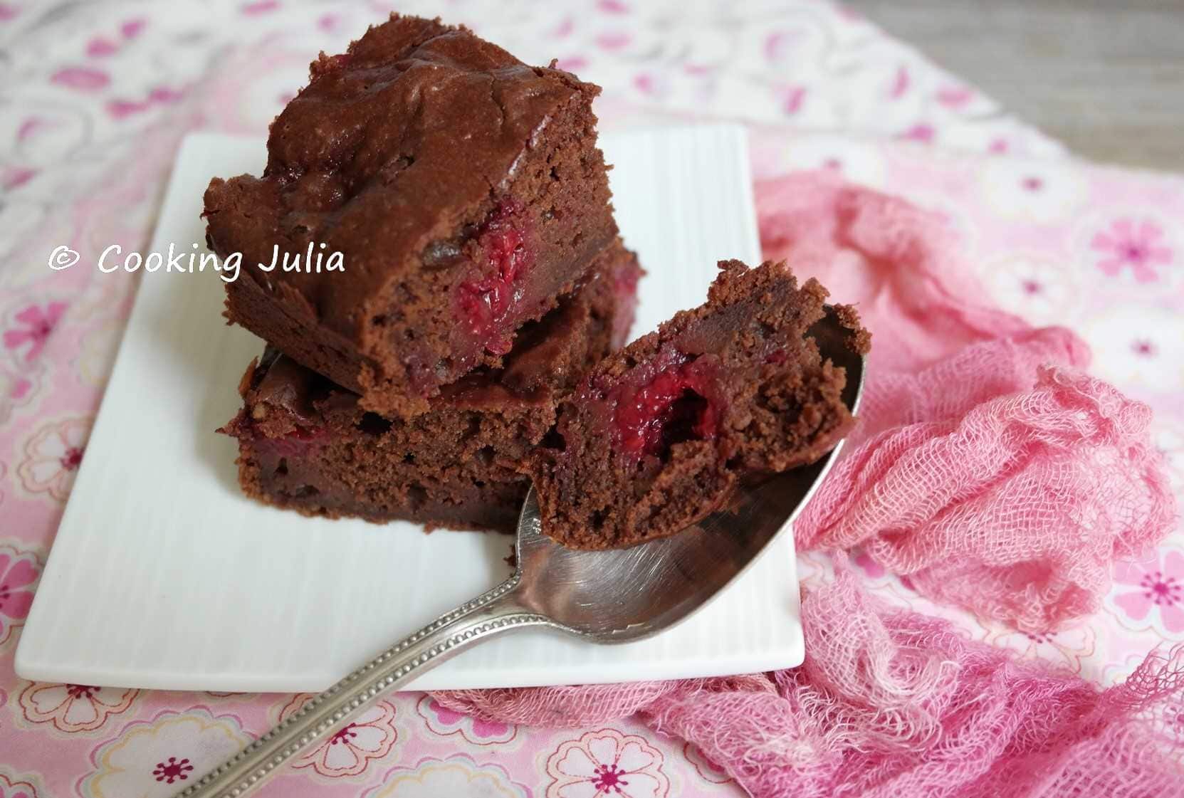 FONDANT CHOCOLAT-FRAMBOISE VEGAN
