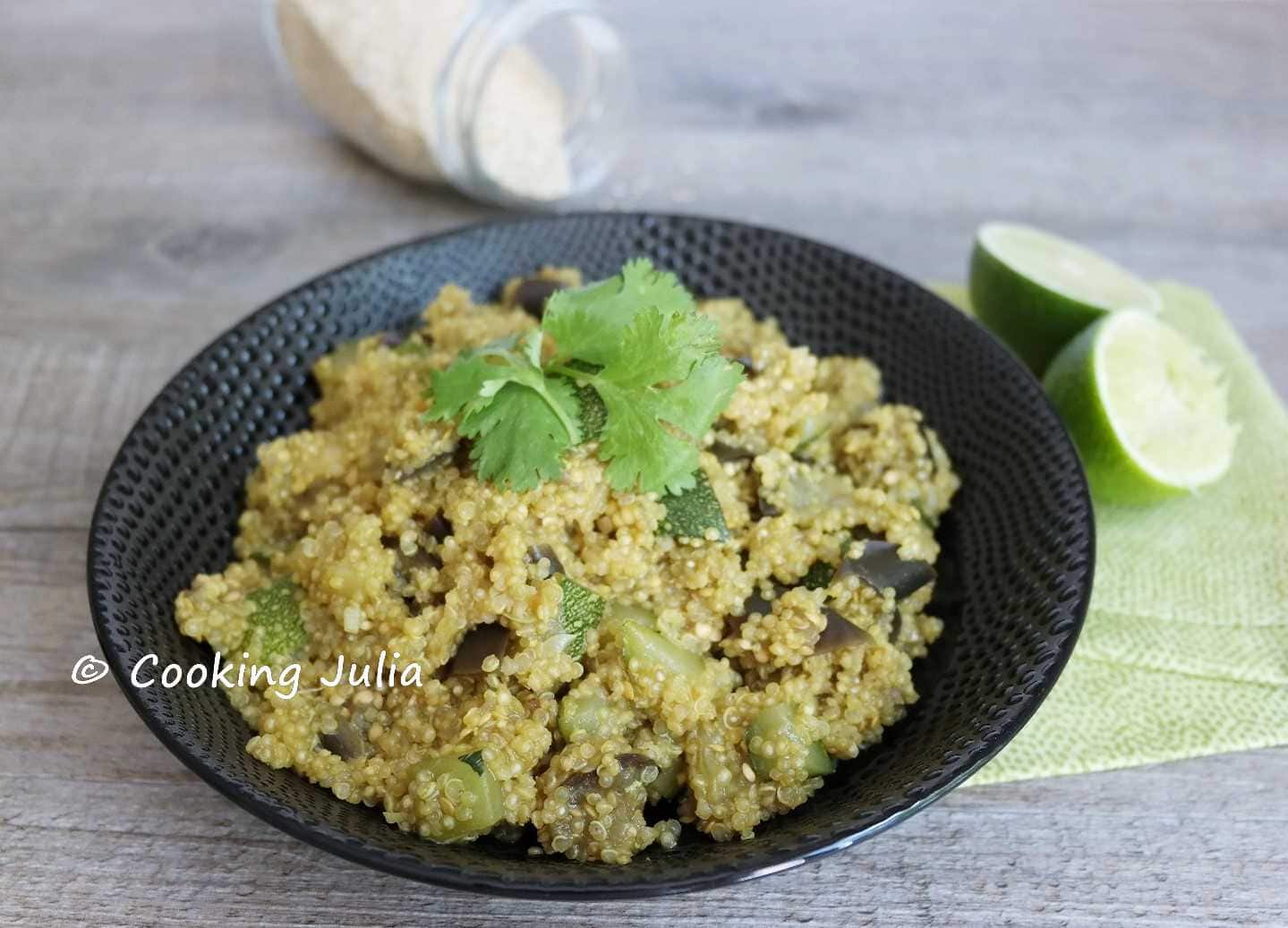 ONE PAN QUINOA À L&rsquo;INDIENNE