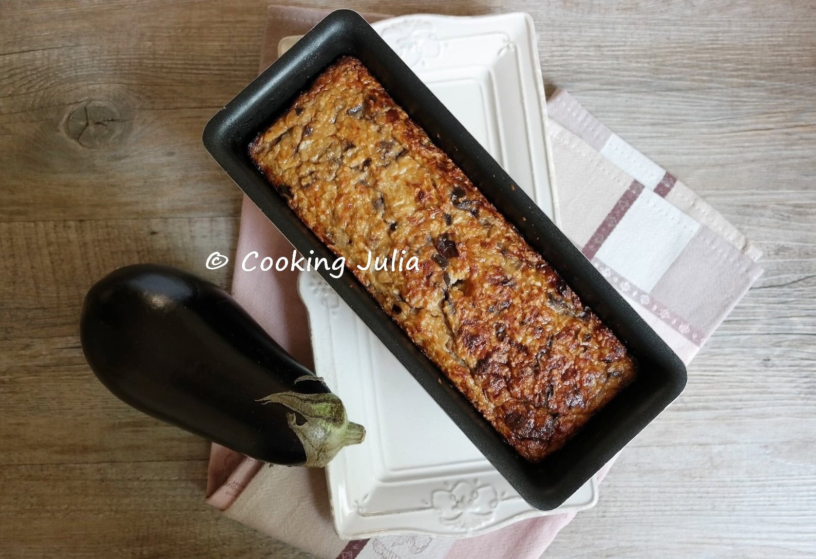 TERRINE D&rsquo;AUBERGINE AU COUSCOUS