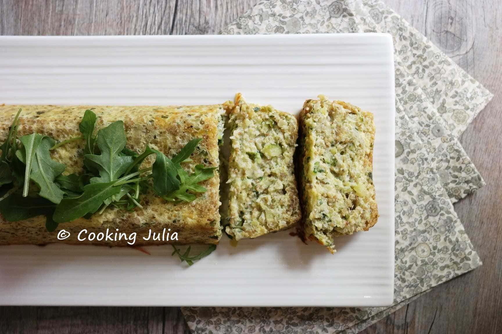 TERRINE DE COURGETTE AU QUINOA