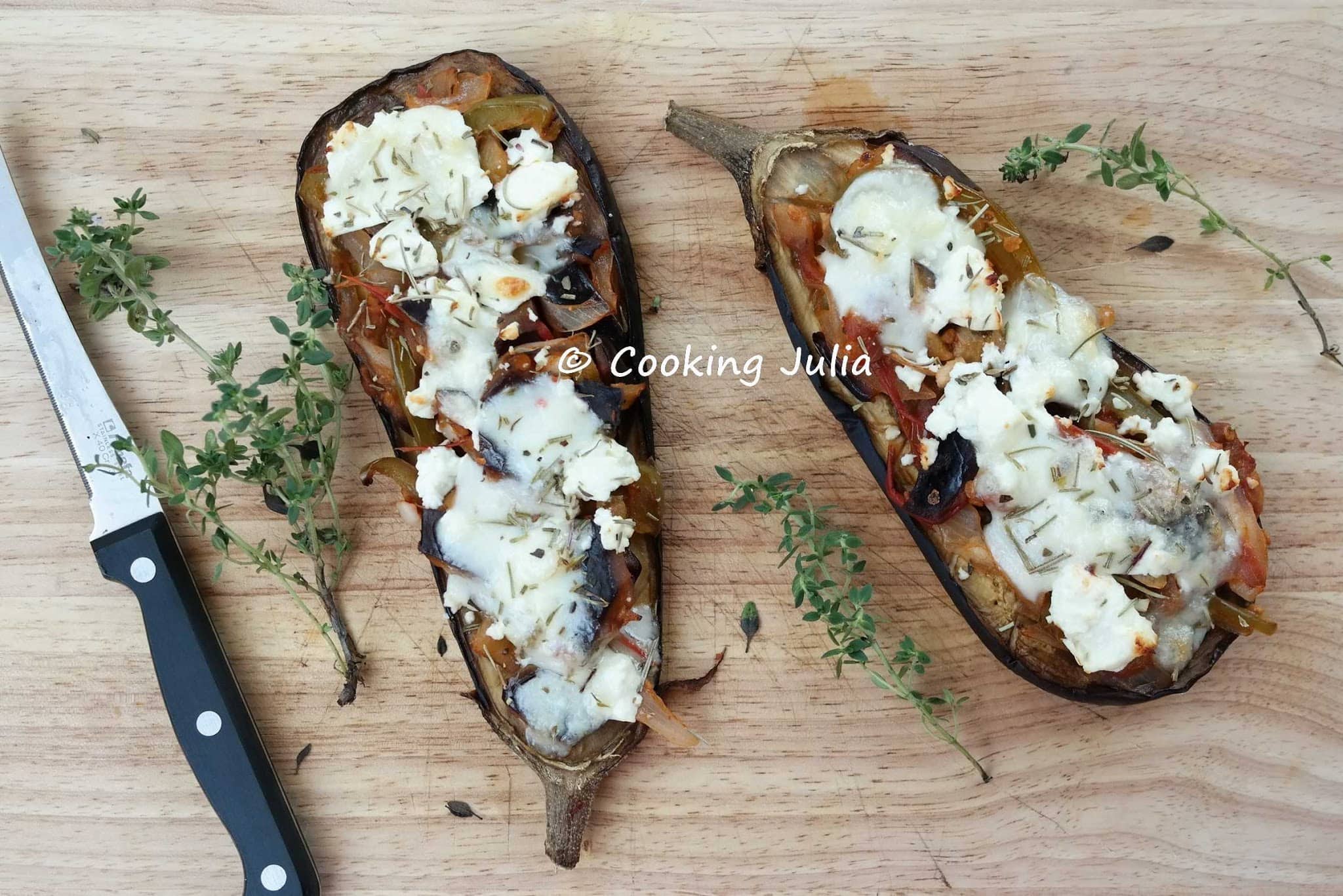 PIZZAS D&rsquo;AUBERGINES AUX LÉGUMES