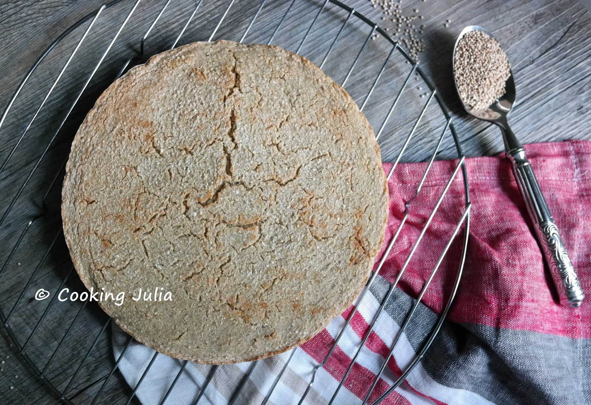 PÂTE À PIZZA AU QUINOA