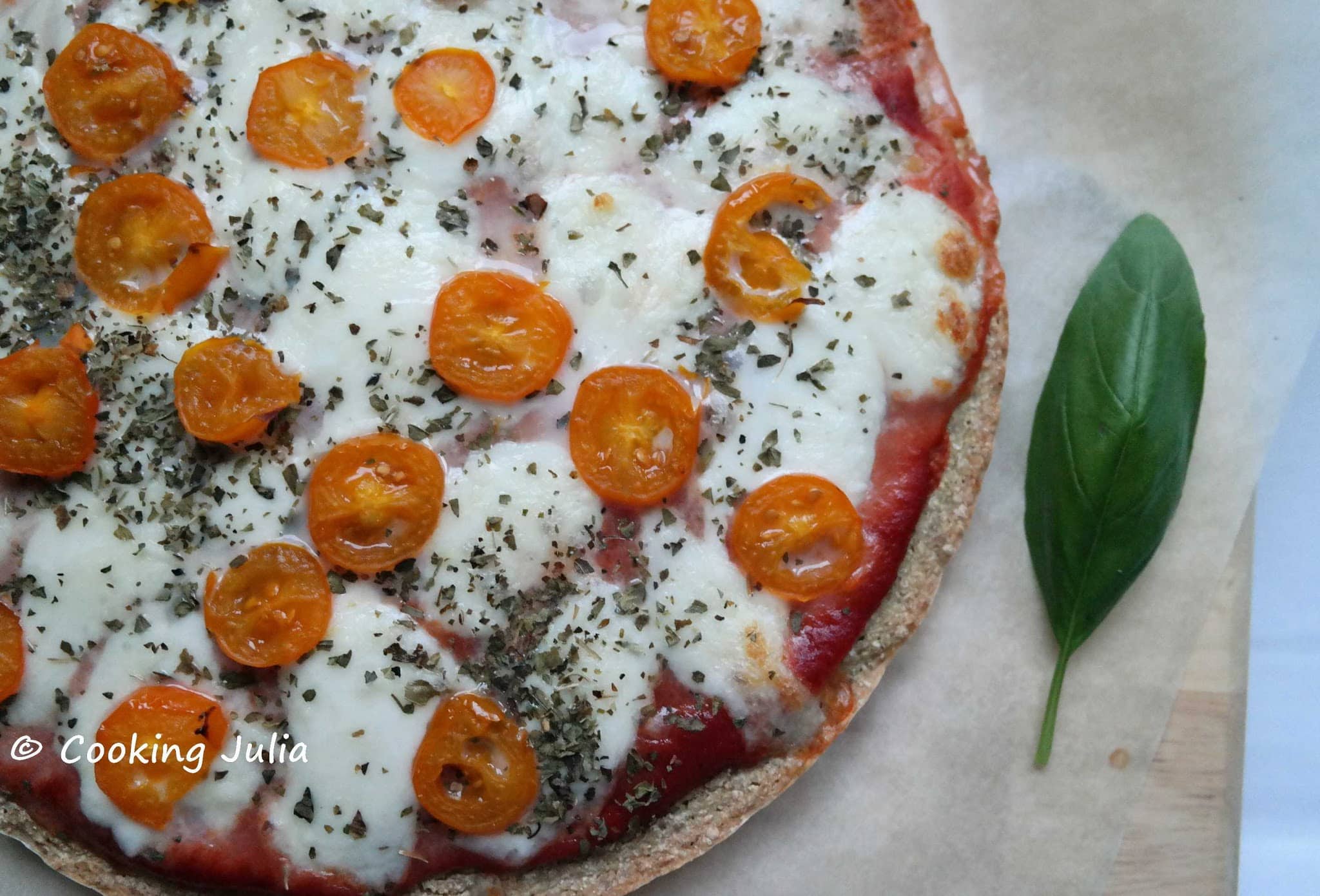 PIZZA MARGHERITA AU QUINOA
