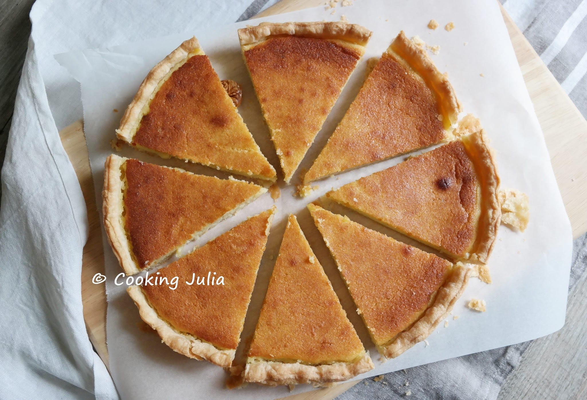 TARTE DES ROIS À LA FRANGIPANE