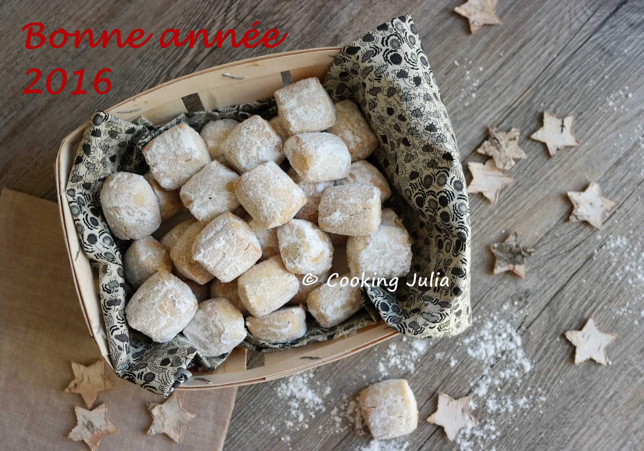 BONNE ANNÉE 2016 ET MEILLEURE RECETTE 2015 !