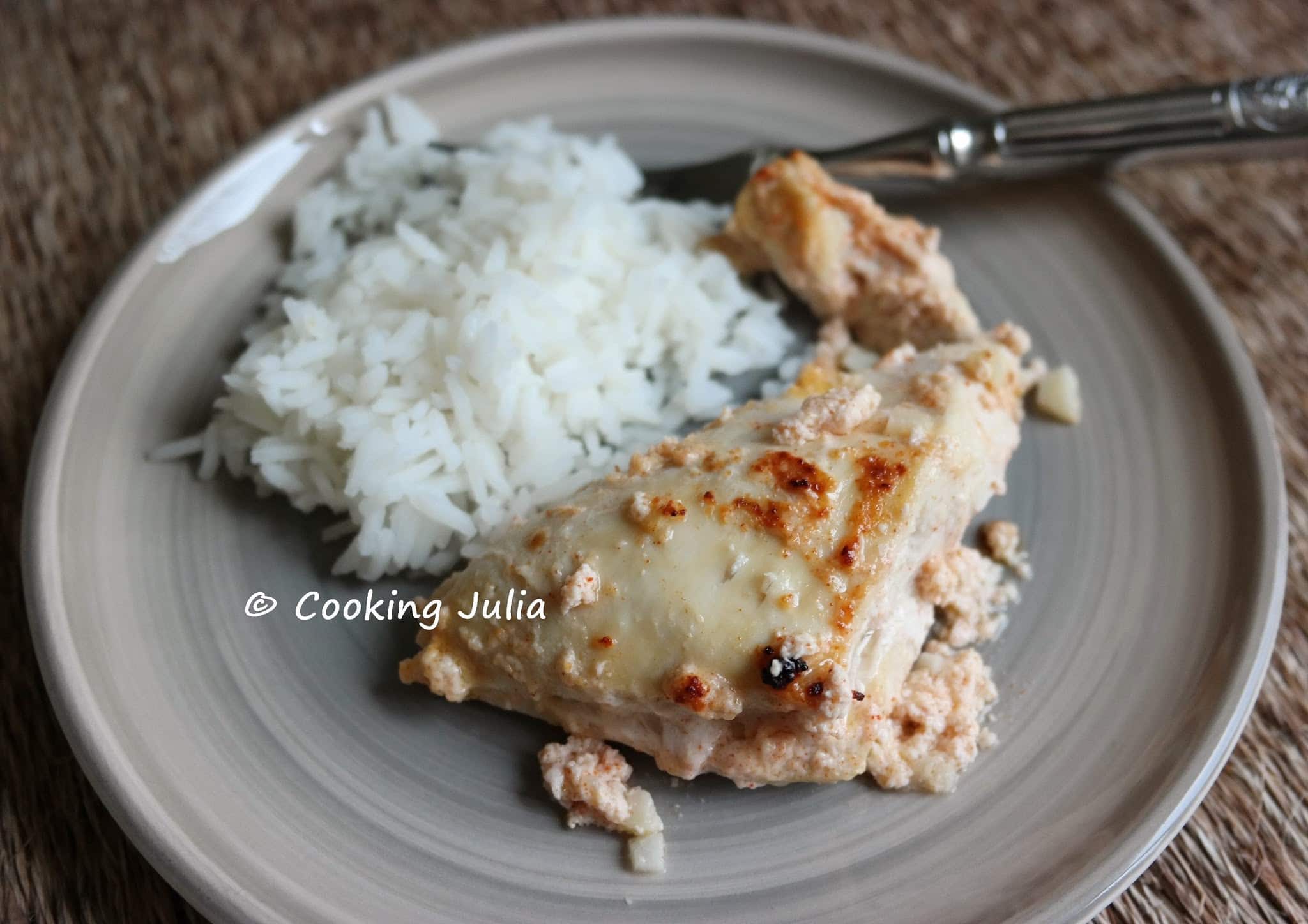 POULET MARINÉ AU LAIT RIBOT