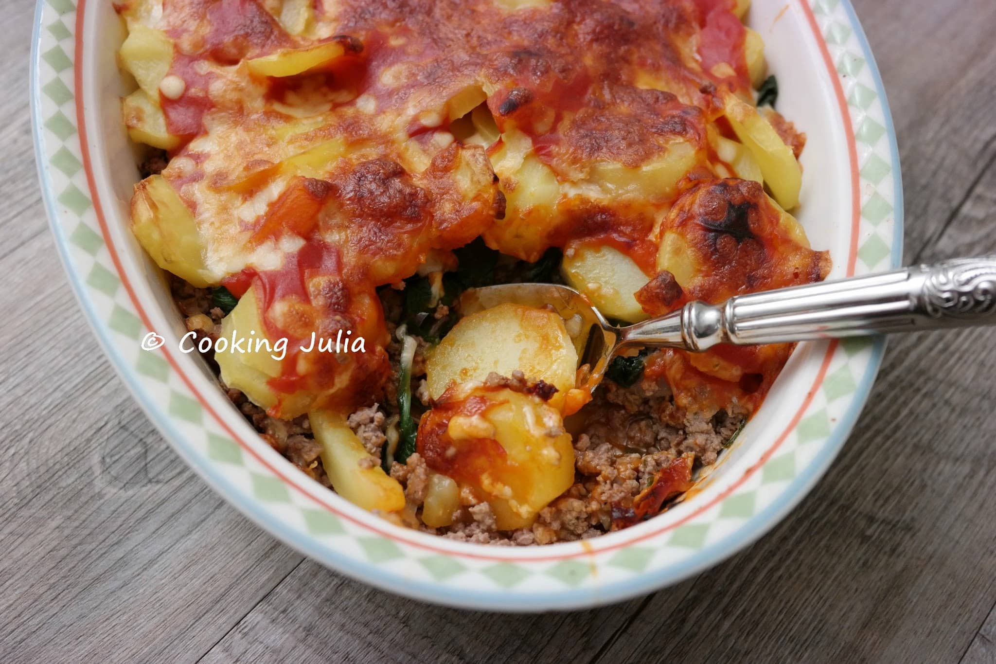 GRATIN DE BŒUF HACHÉ AUX POMMES DE TERRE