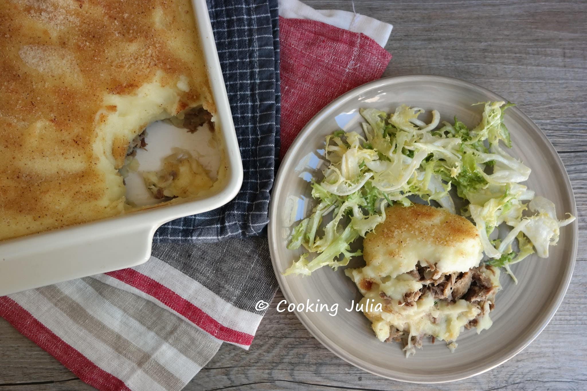 PARMENTIER DE CONFIT DE CANARD