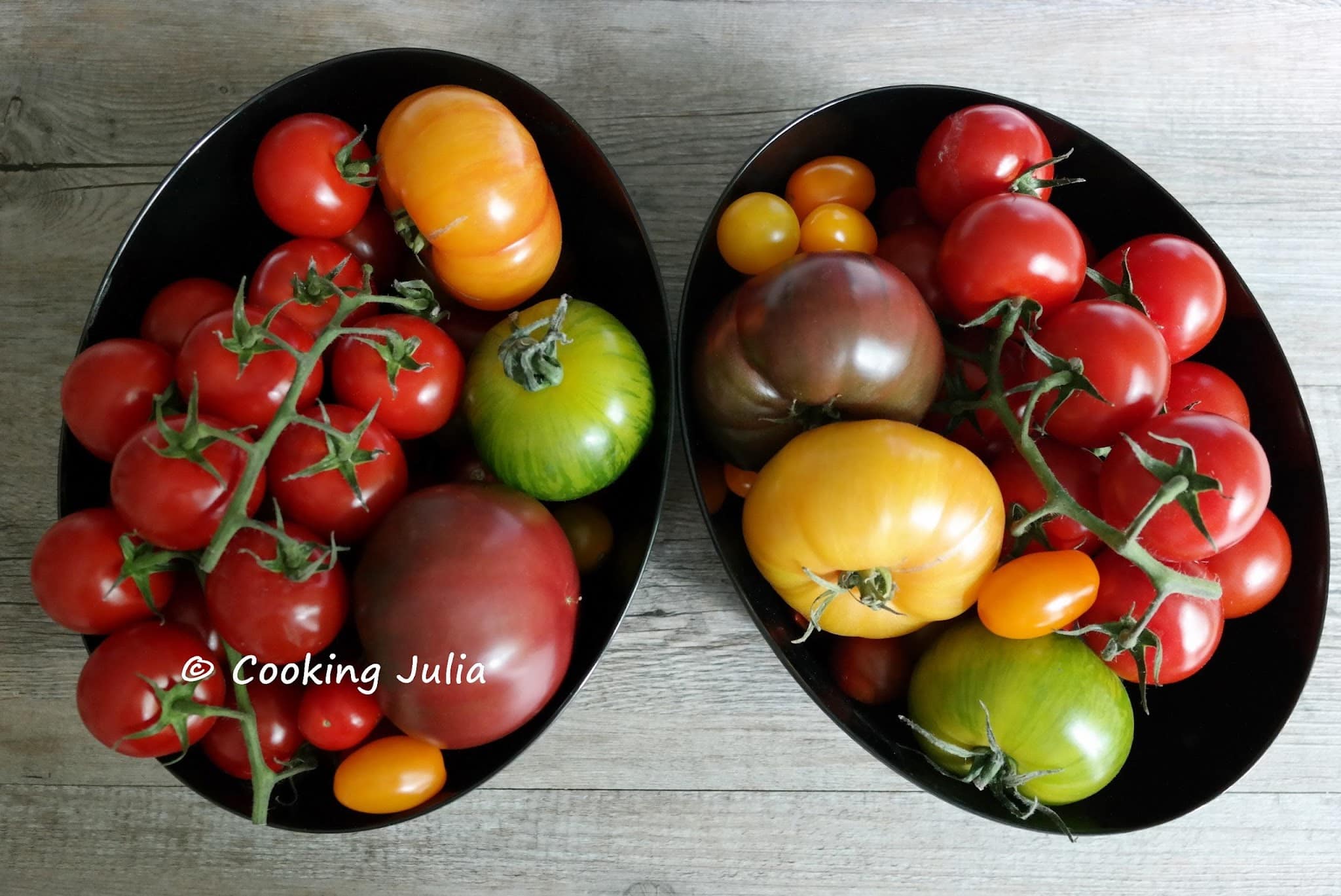 MA CORBEILLE DE TOMATES !