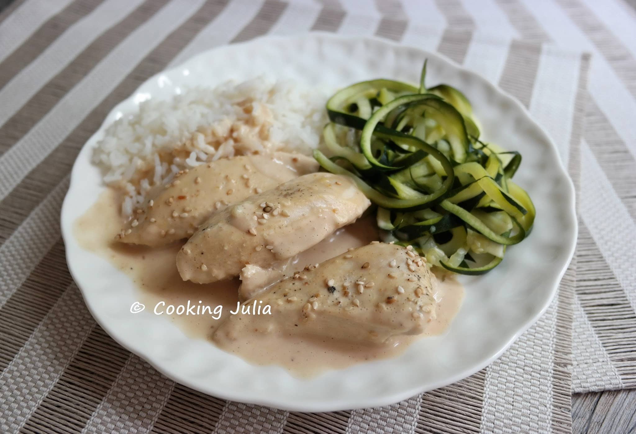 POULET COCO-CACAHUÈTE