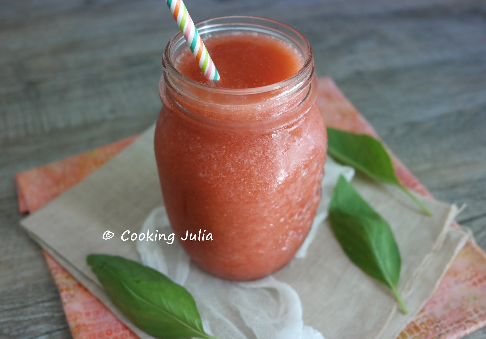 SLUSHIE AUX FRAISES