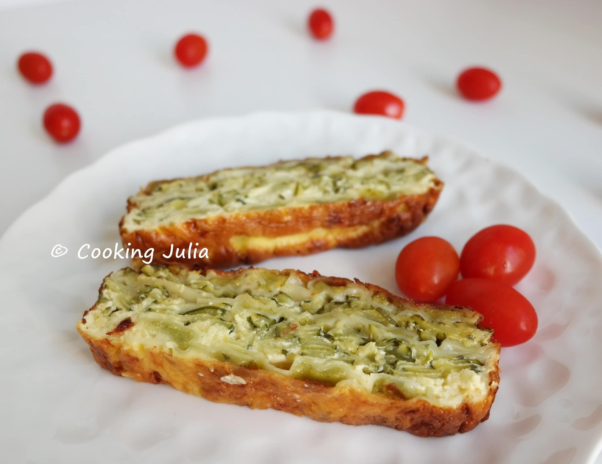 CAKE DE RAVIOLES AUX COURGETTES