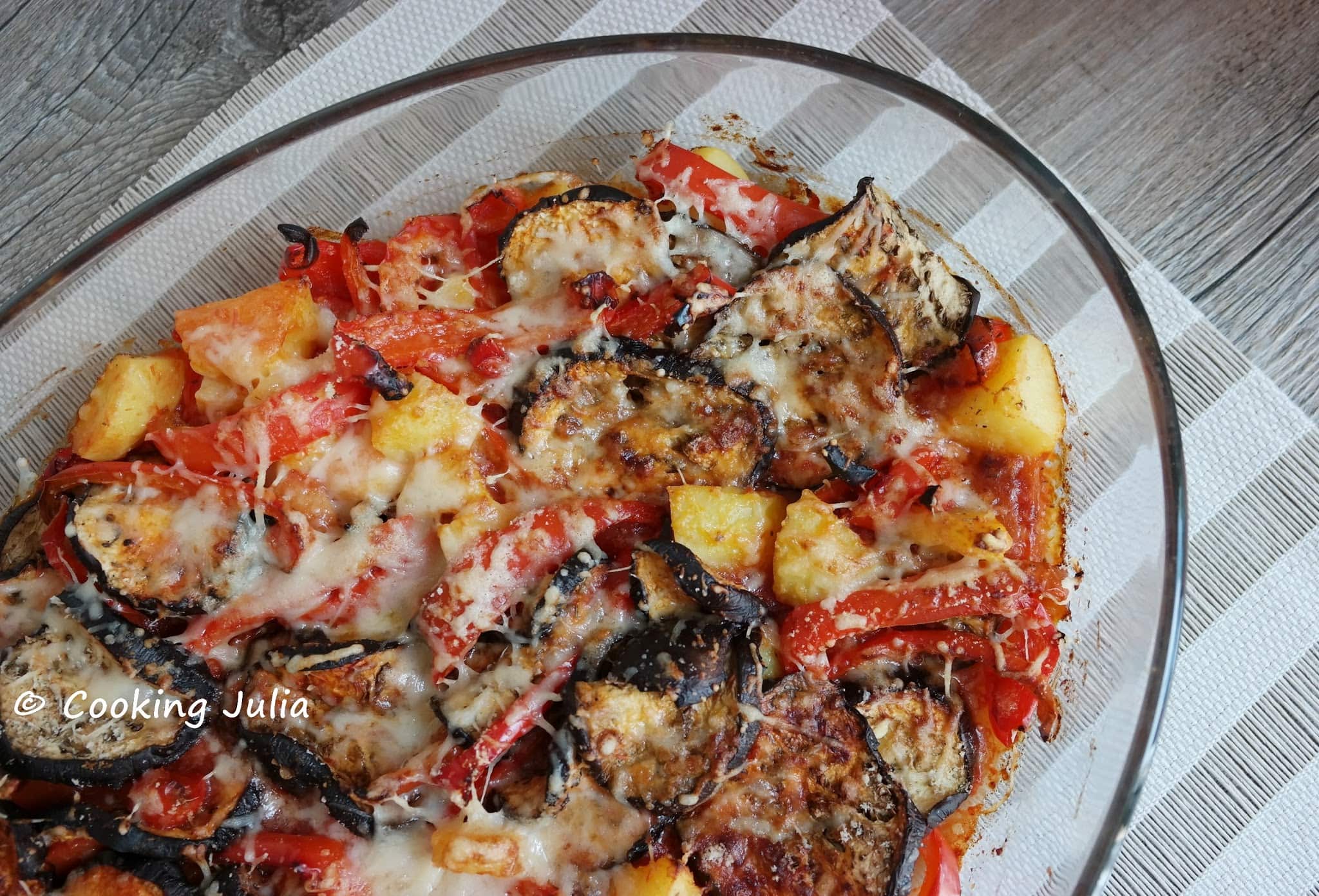 GRATIN LÉGER AUX TROIS LÉGUMES