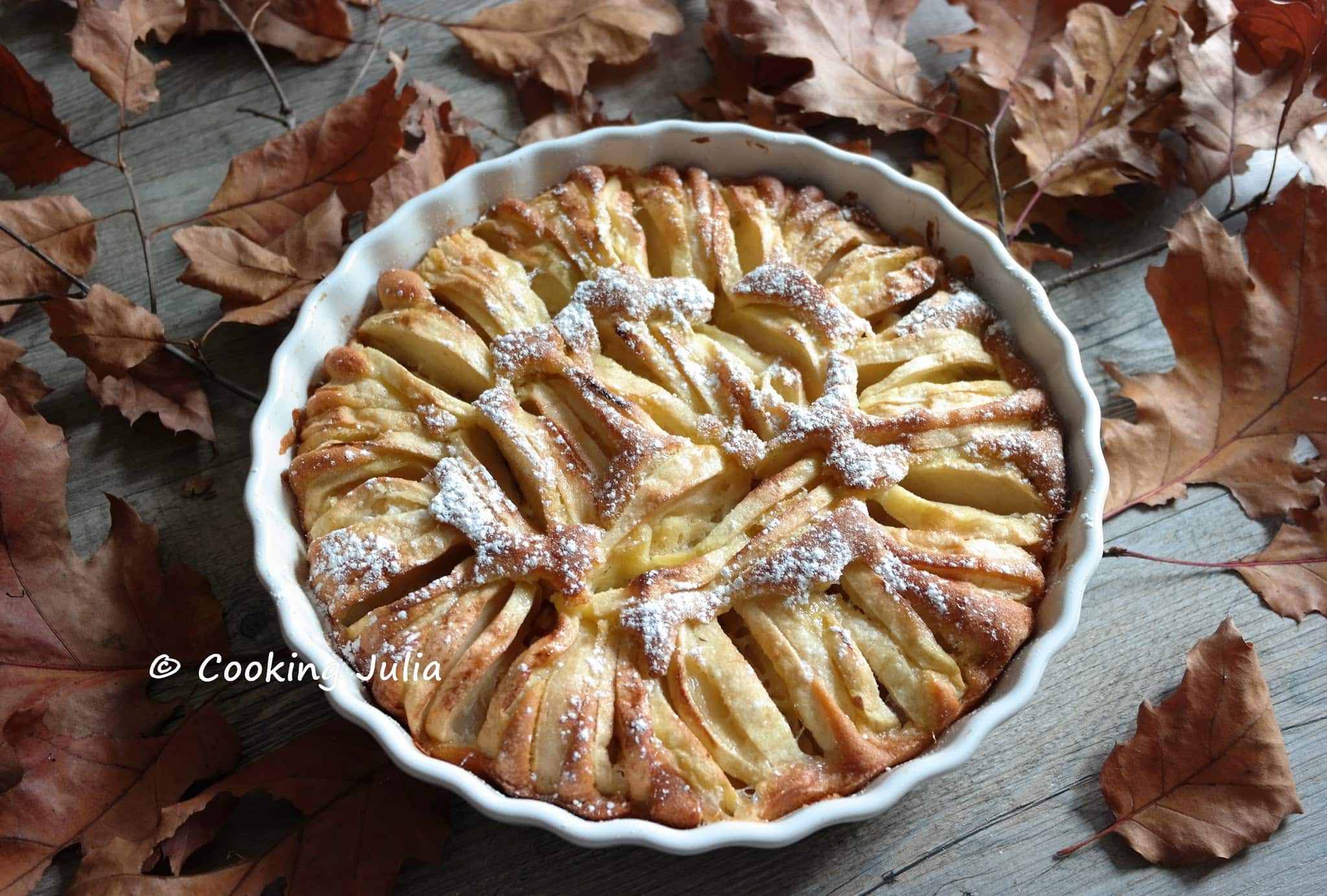 TARTE SUISSE AUX POMMES