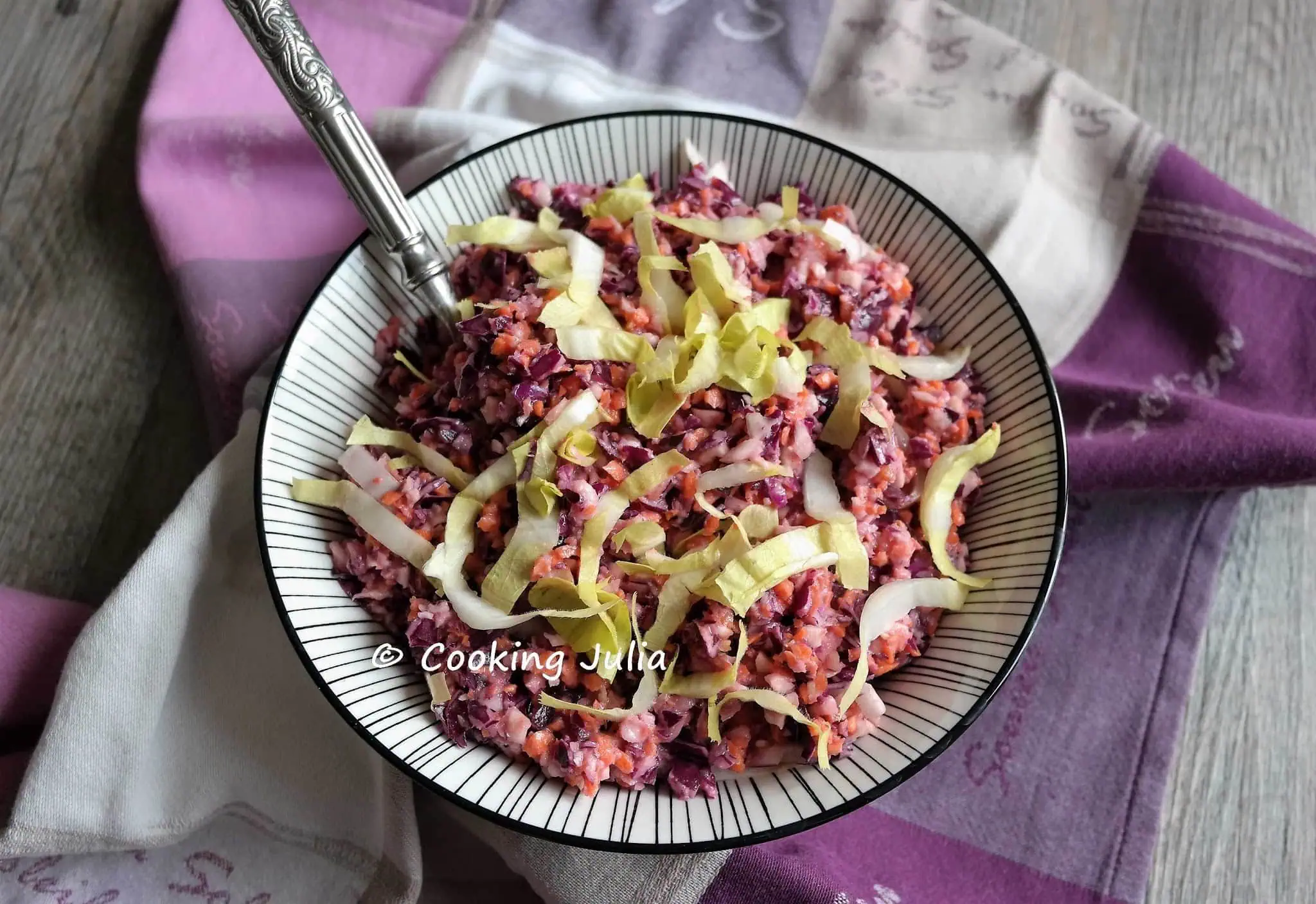 COLESLAW AUX LÉGUMES D&rsquo;HIVER