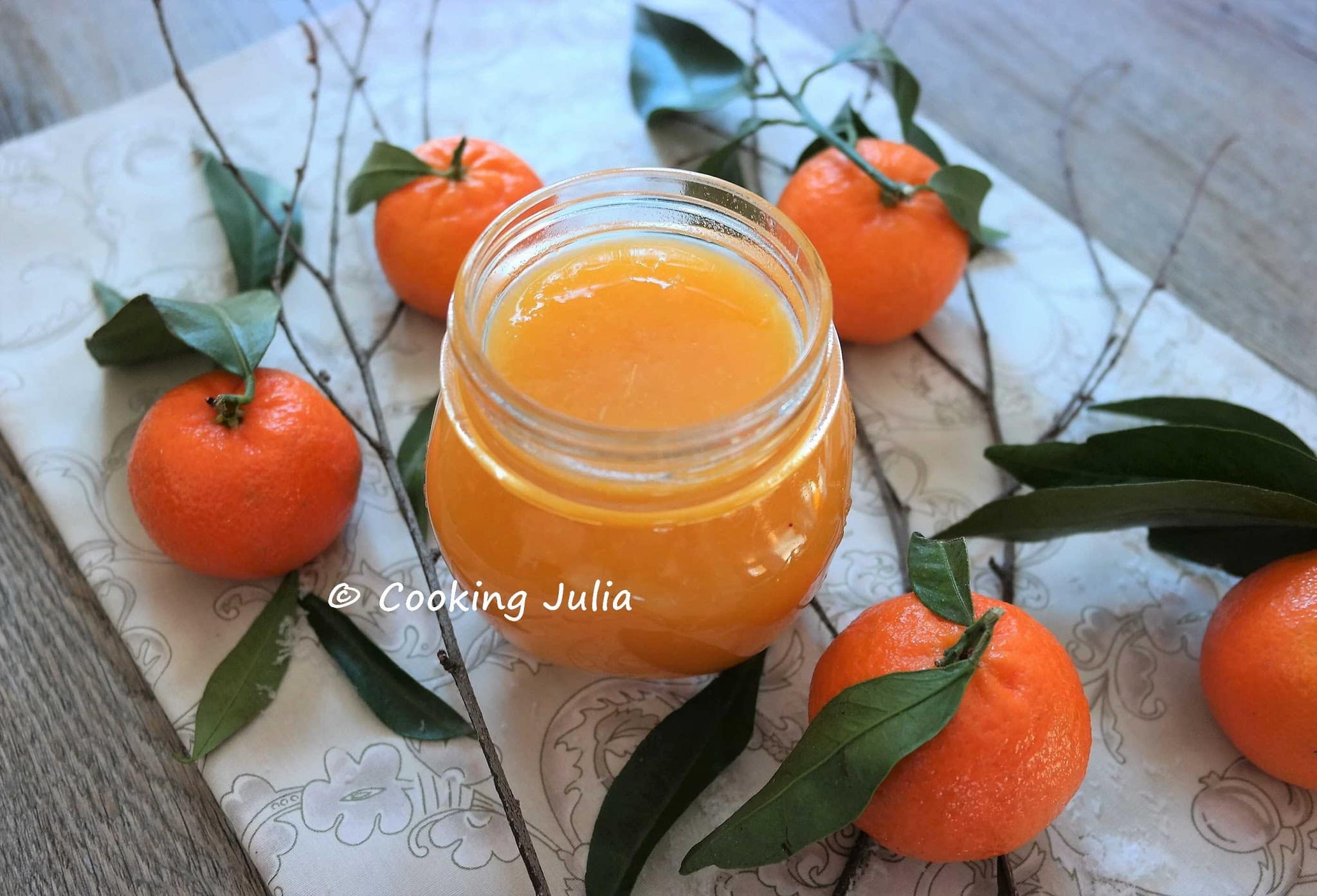 CONFITURE DE CLÉMENTINES