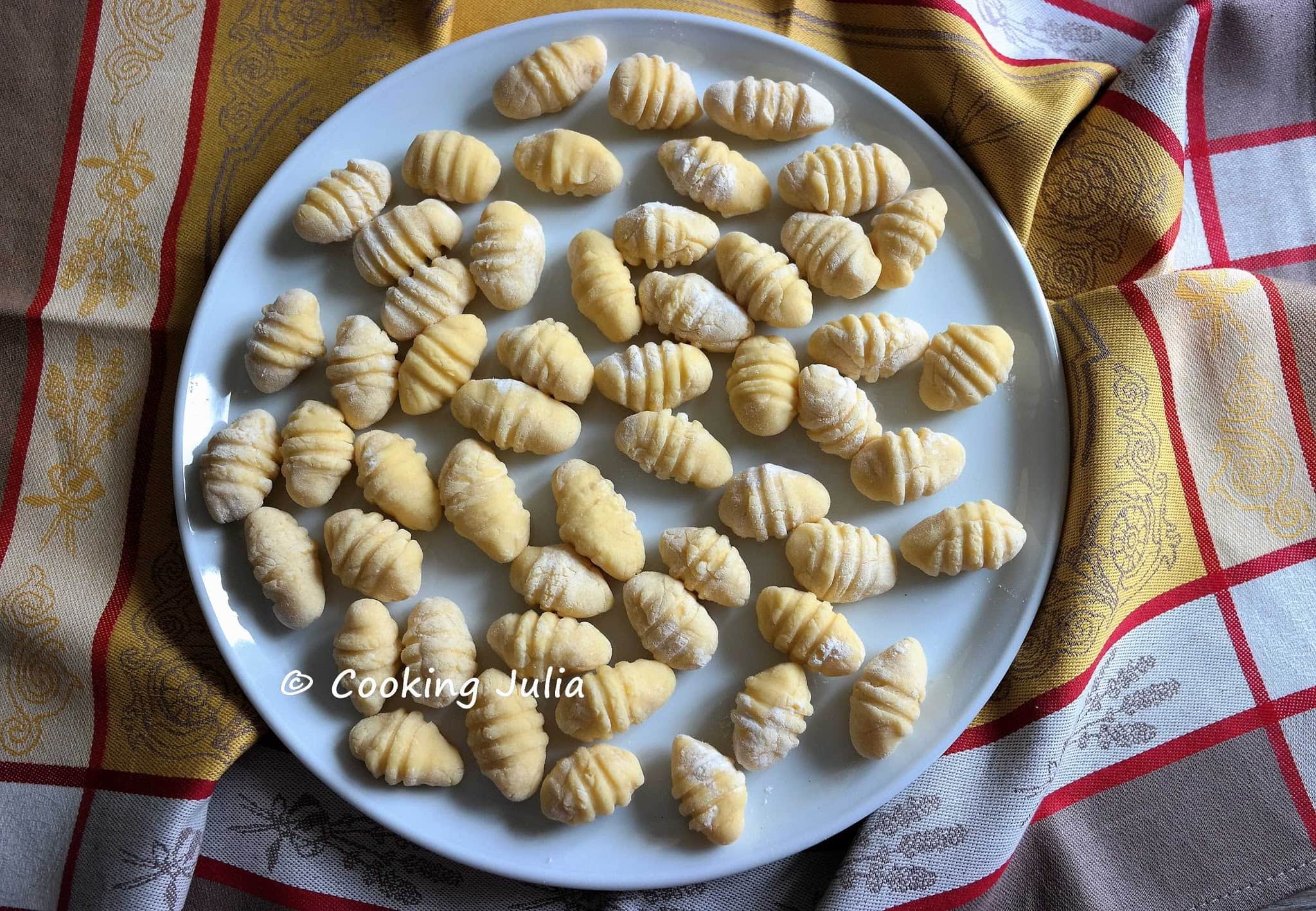GNOCCHI DE POMMES DE TERRE