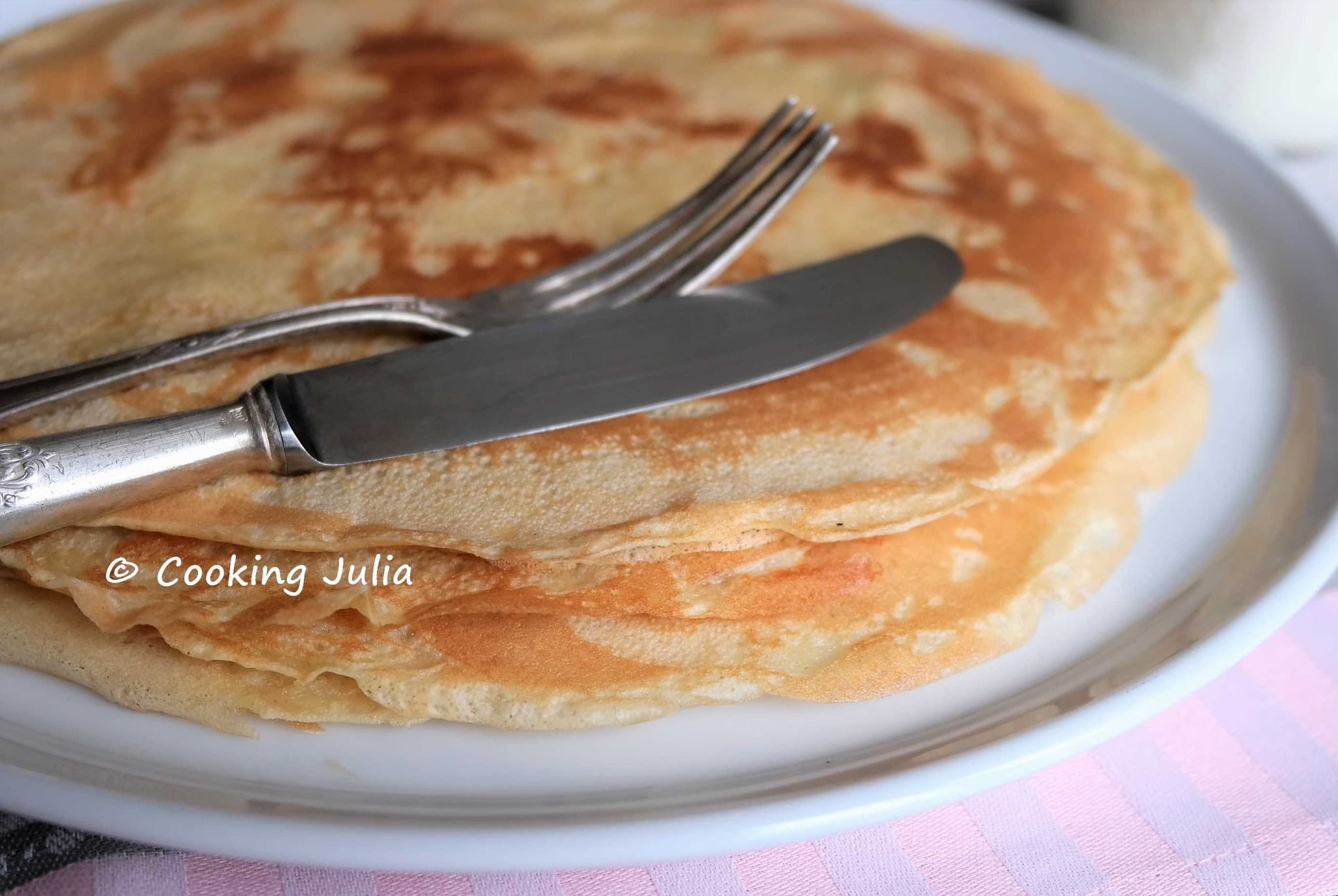 PÂTE À CRÊPES, TROIS VERSIONS