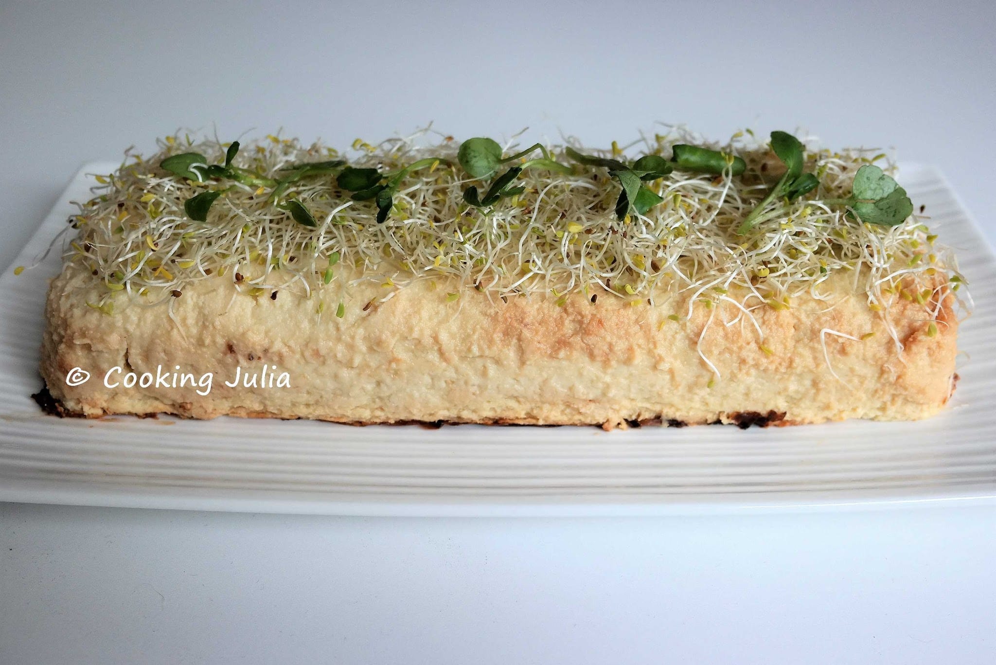 PAIN DE CHOU-FLEUR AU PARMESAN