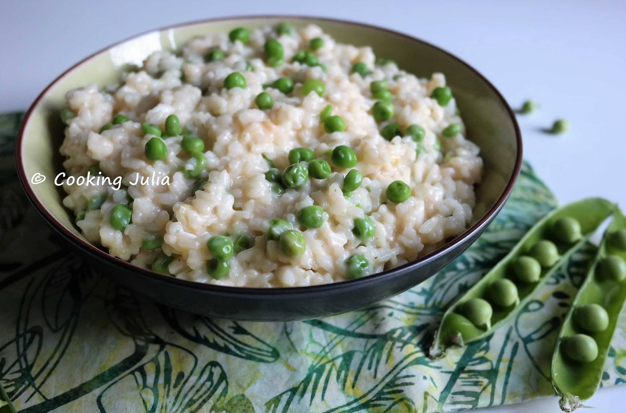 RISOTTO PRINTANIER AUX PETITS POIS